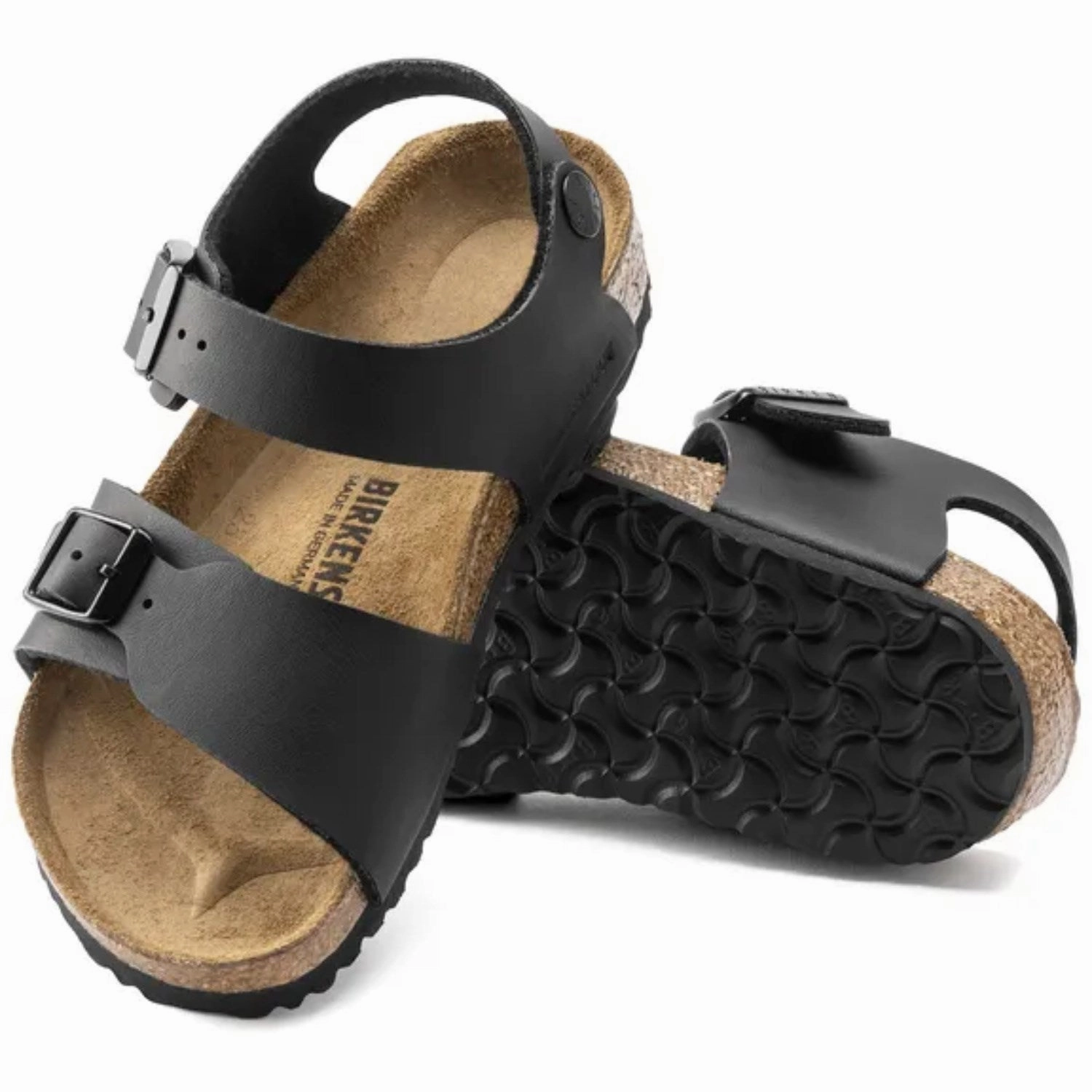 Birkenstock New York Kids BF Black Stylish Design