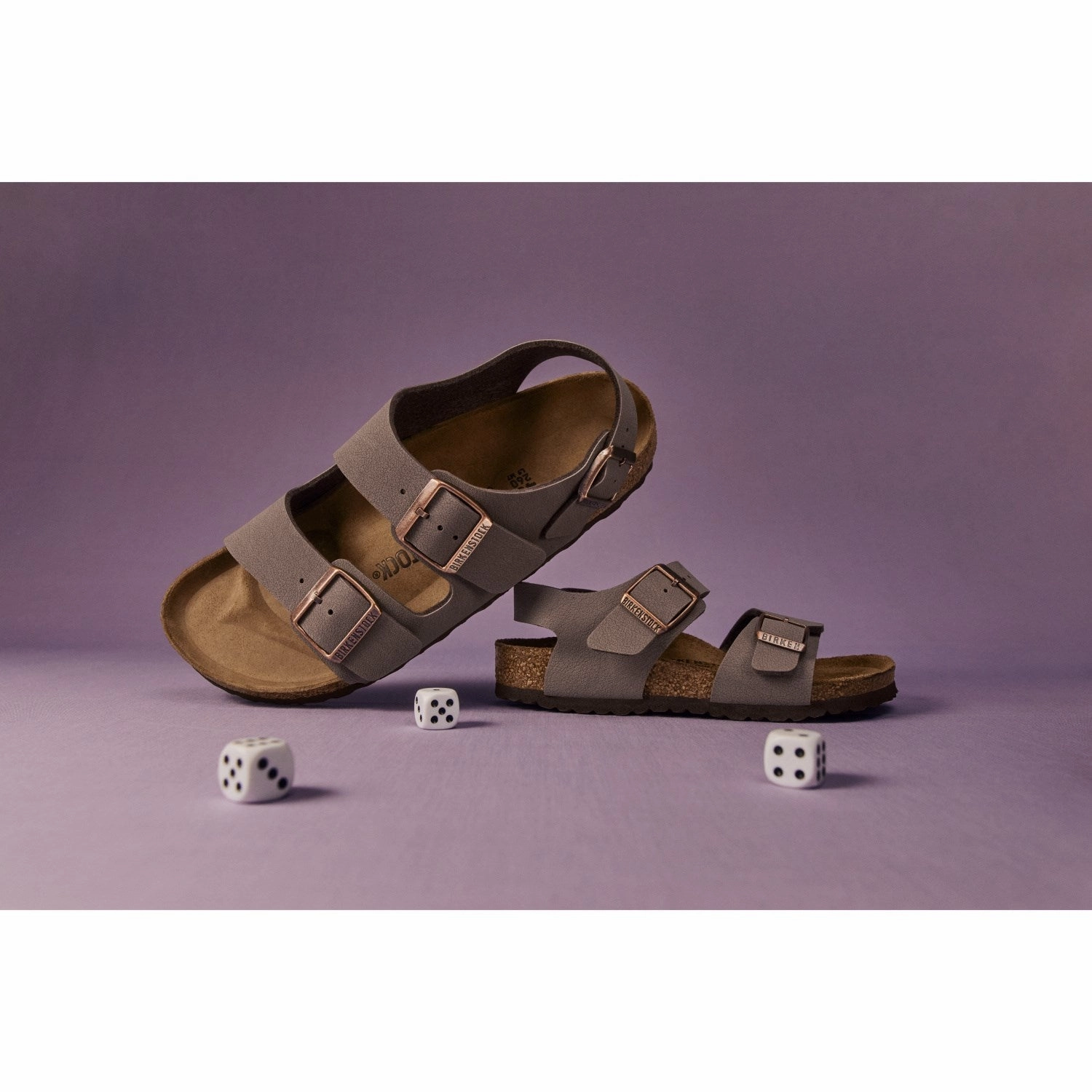 Birkenstock New York Kids BFBC Mocca Sandals Foot-Friendly Design