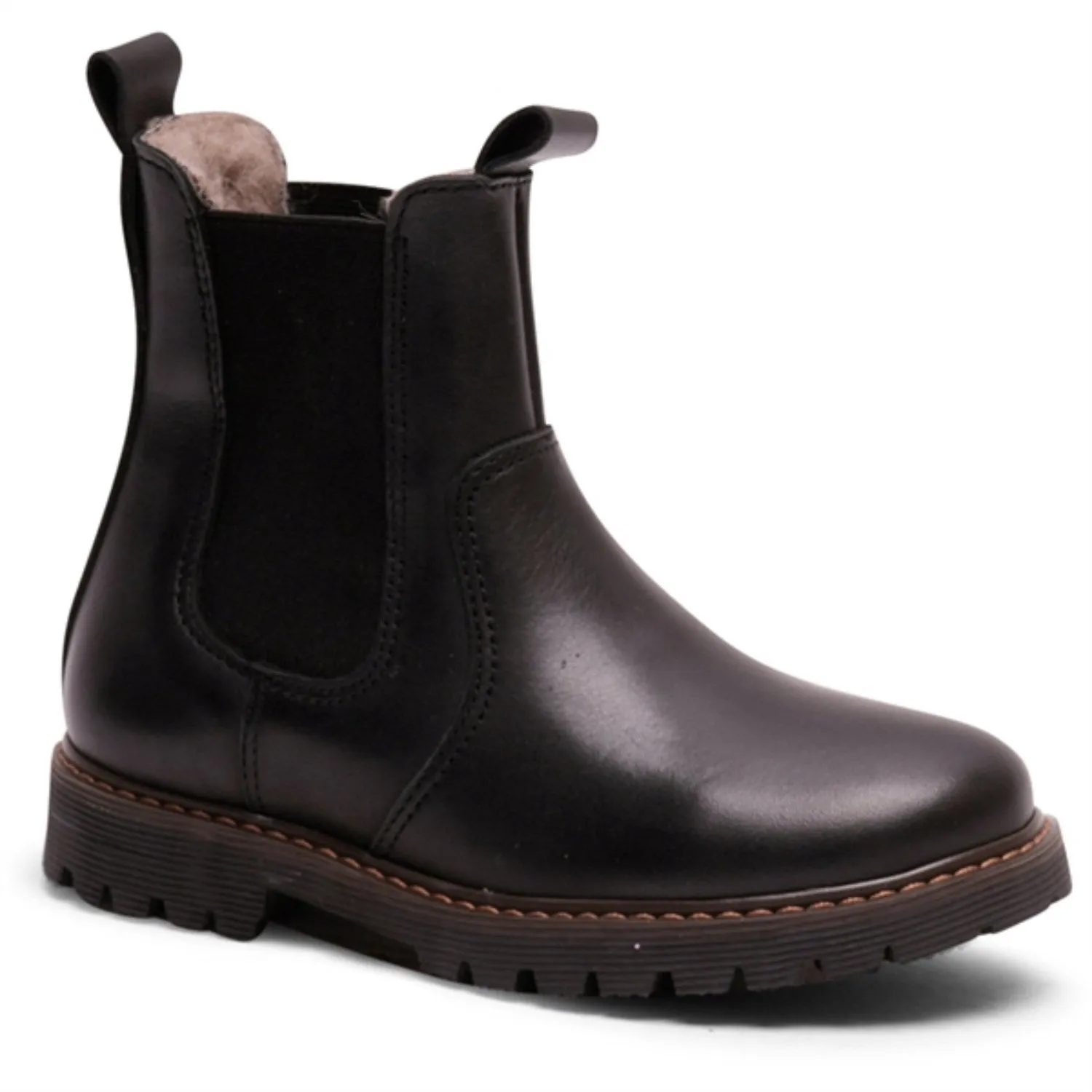 Durable Tread Pattern Bisgaard Black Neel Tex Bootr