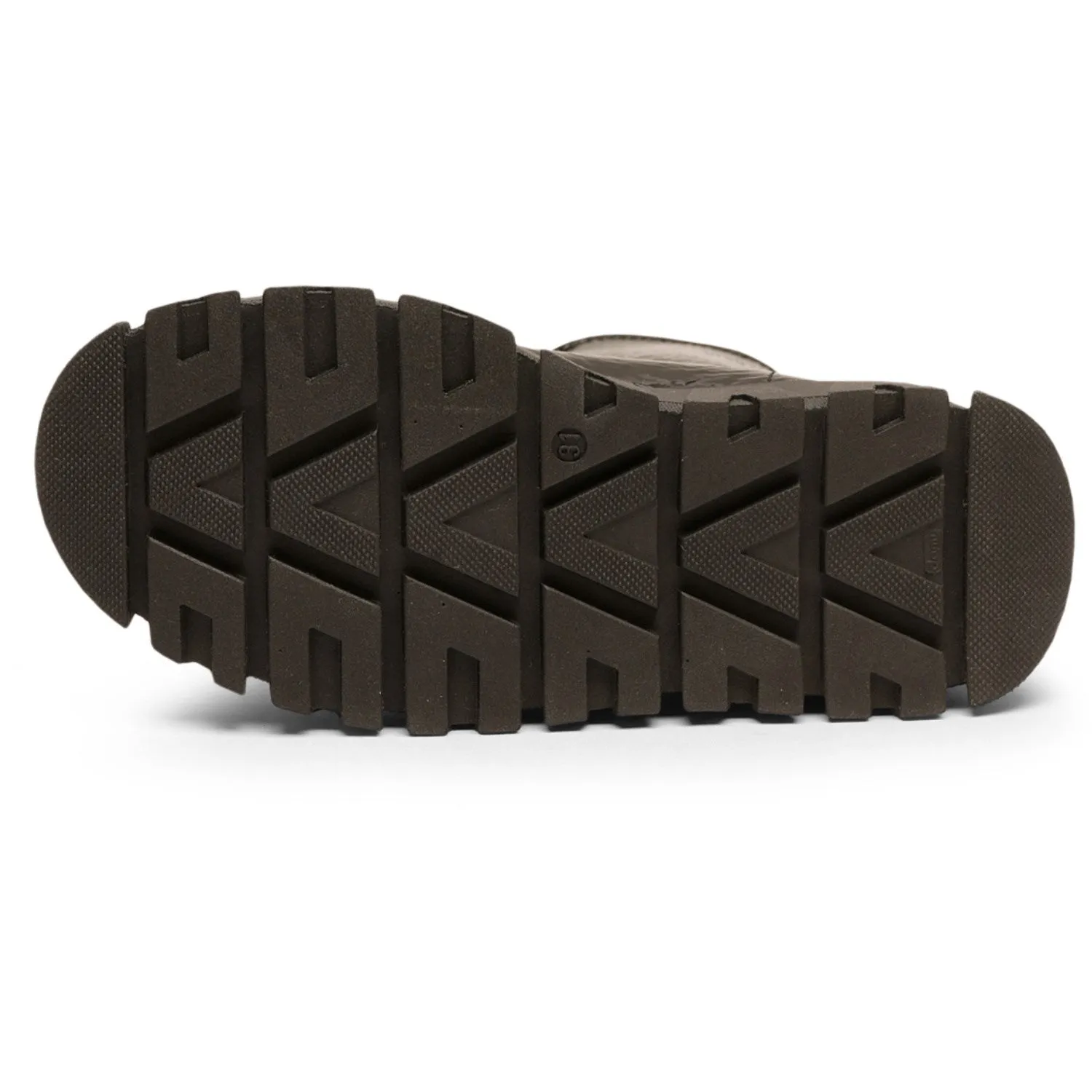 Bisgaard Black Patent Nomi Lamb Bootr Subtle Lines