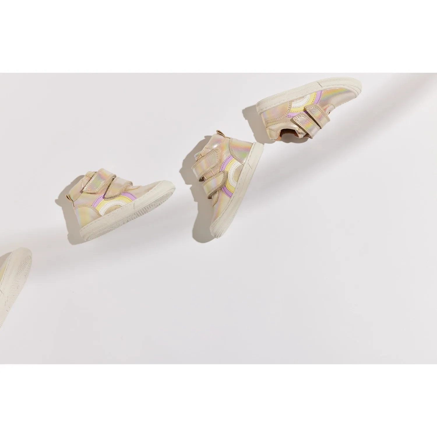 Bisgaard Galaxy Rainbow Low Velcro Shoe Durable flexibility