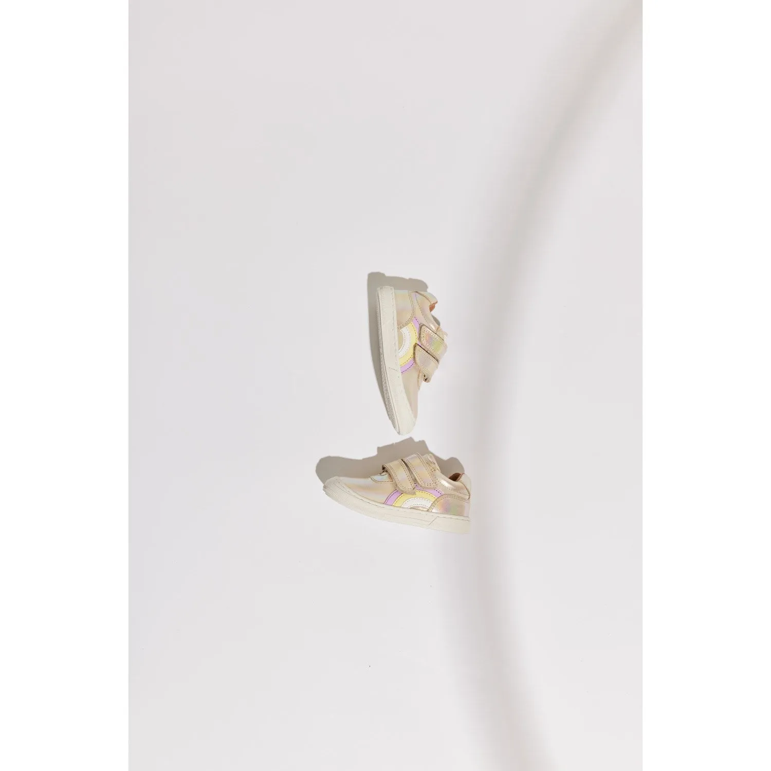 Impact Absorbing Insoles Thermal Regulating Textile Bisgaard Galaxy Rainbow Low Velcro Shoe