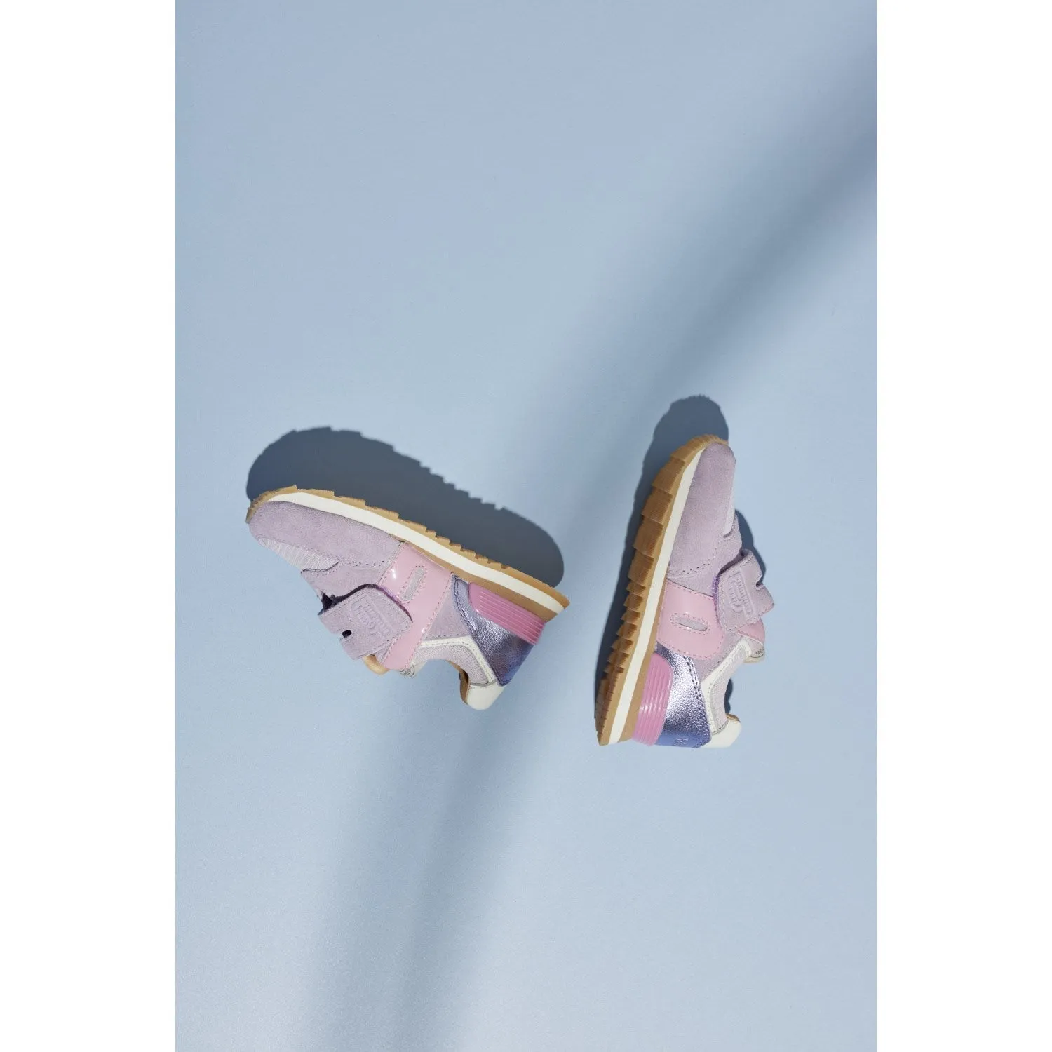 Cushioned durability Bisgaard Heather Winston Velcro Shoe