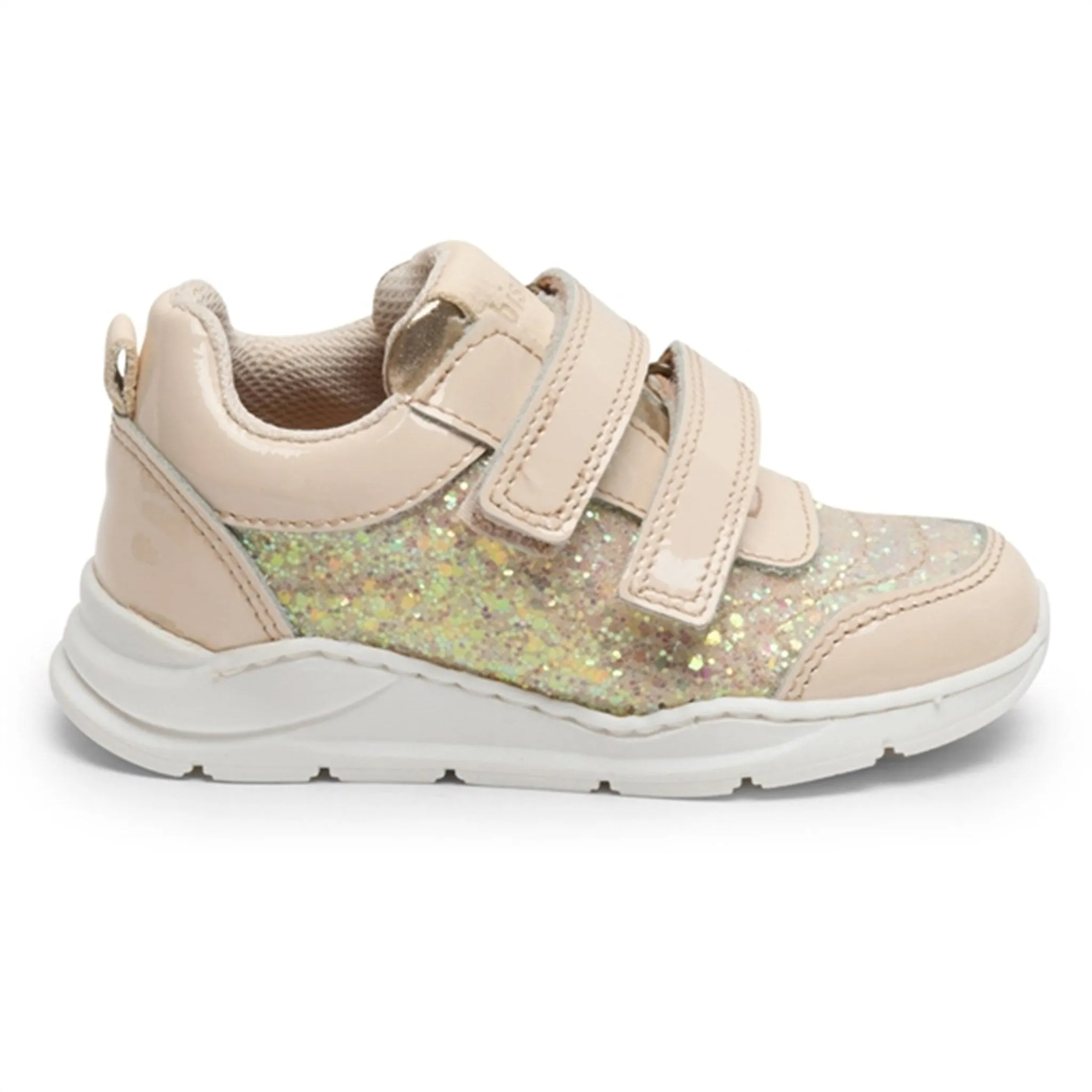 Weight Balance Bisgaard Jess Velcro shoe Patent Vanilla