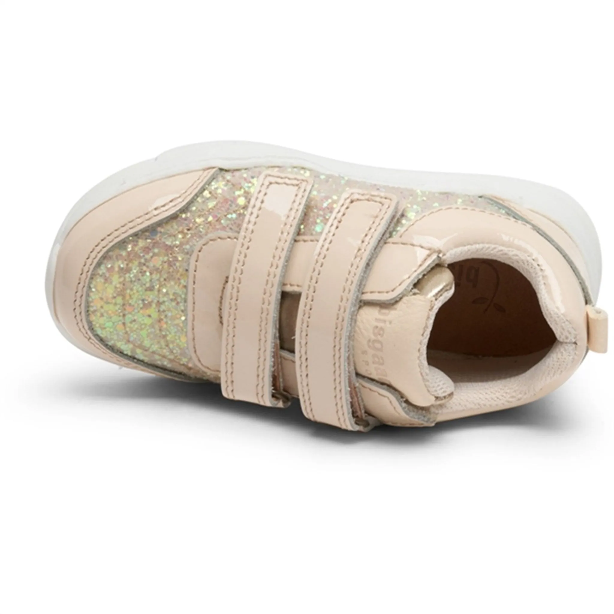 Stride Boost Bisgaard Jess Velcro shoe Patent Vanilla