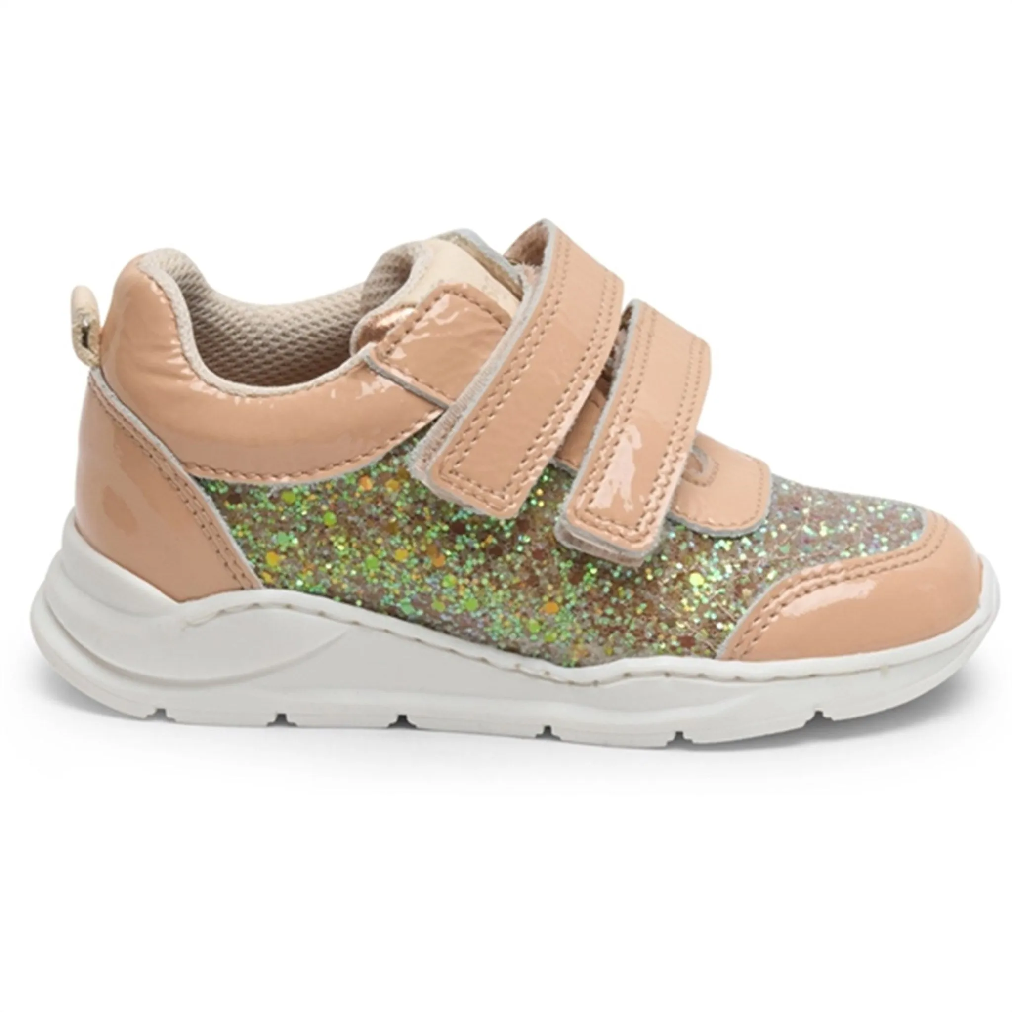 Off-Road Ready Bisgaard Jess Velcro Sneakers Coral