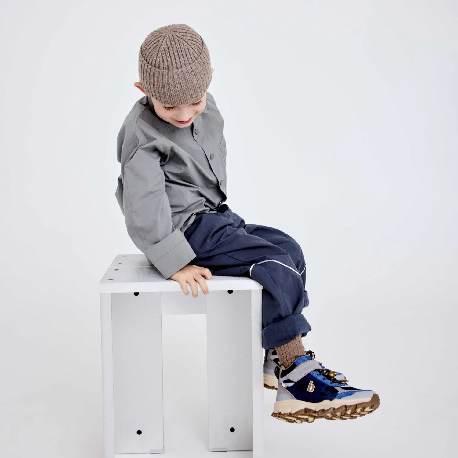 Non Marking Sole Breathable Collar Padding Bisgaard Navy Finn Tex Tex