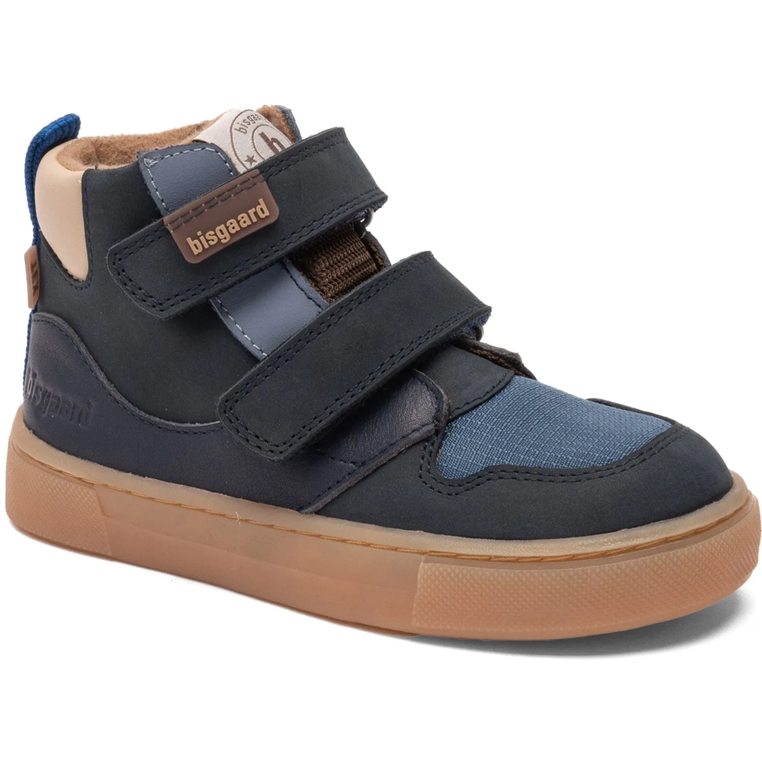 Bisgaard Navy Roy Tex Tex suede upper