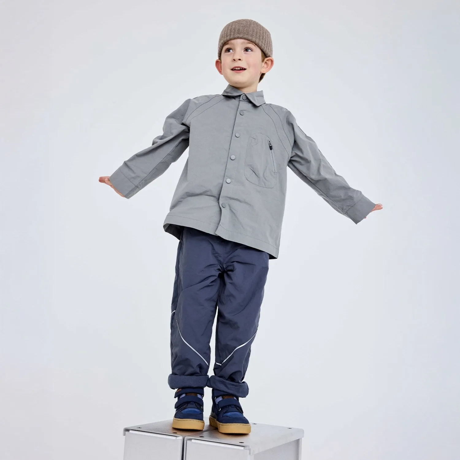 Bisgaard Navy Roy Tex Tex Grip Enhancing Pattern