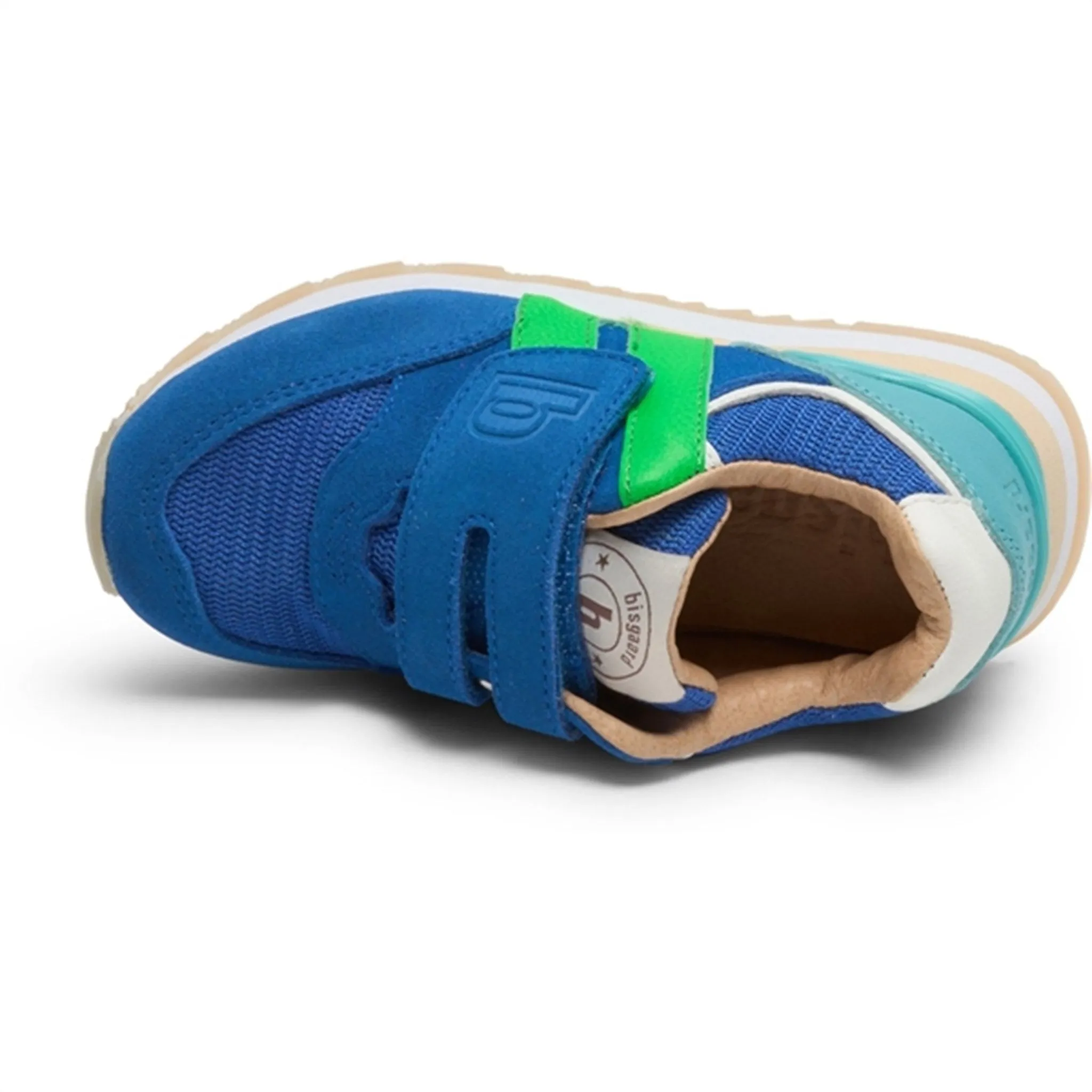 Trend-setting wear Night Run Bisgaard Winston Velcro Shoes Royal Blue