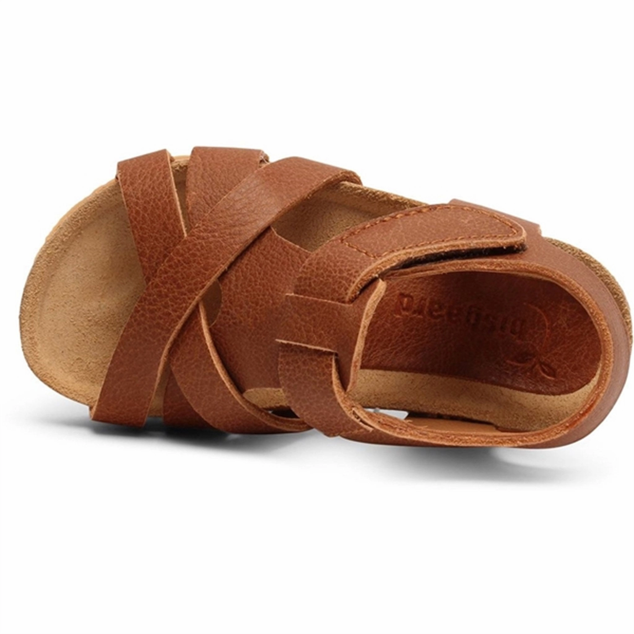 Bisgaard Aiden Sandal Cognac Outdoor Comfort Simple Slip