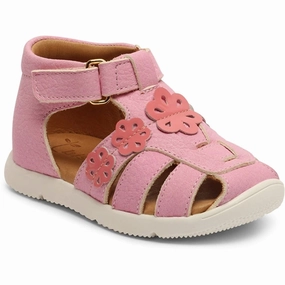Bisgaard Alaiya Sandal Pink Weather Resistant Weave