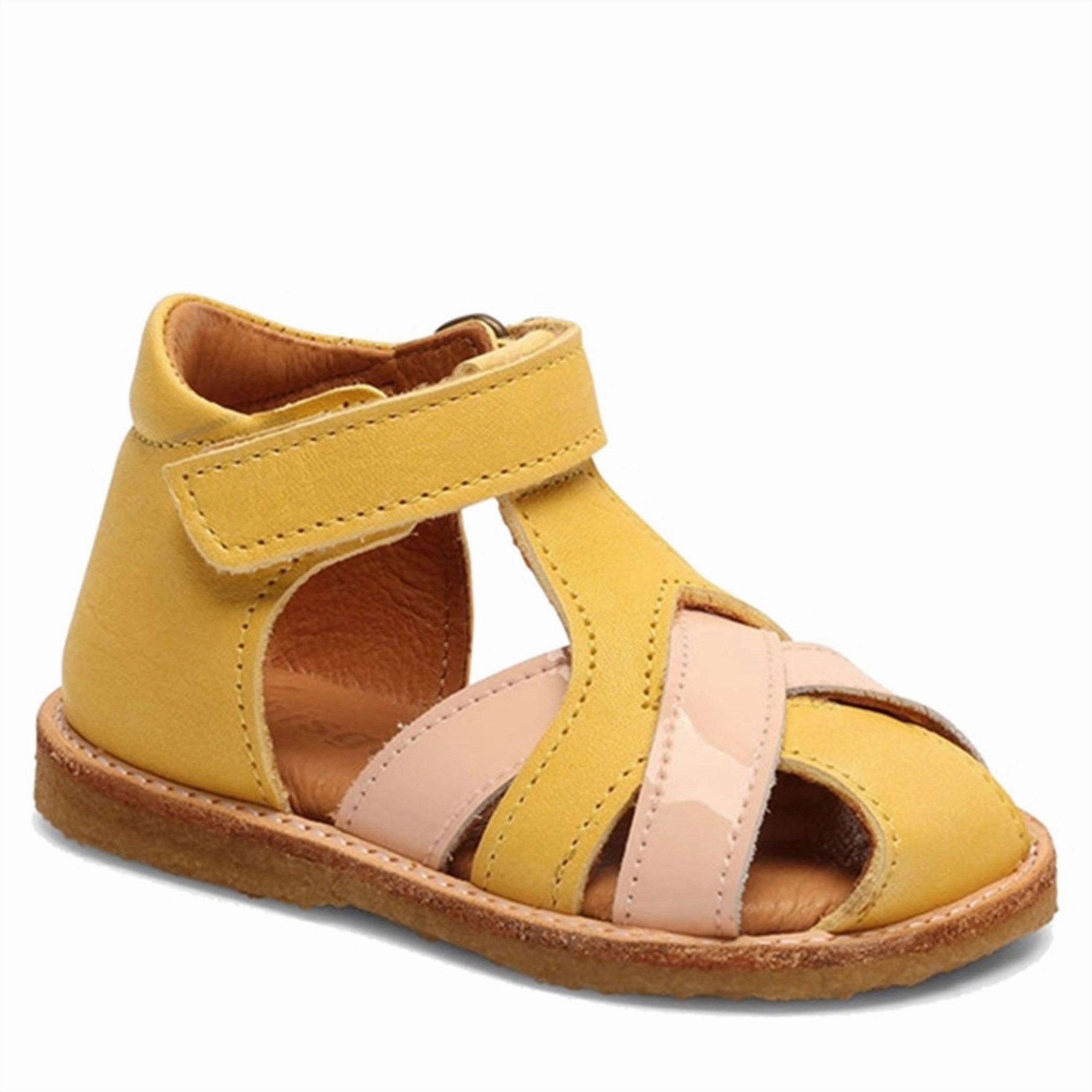 Bisgaard Alva Sandal Lemon Non-Slip Grip