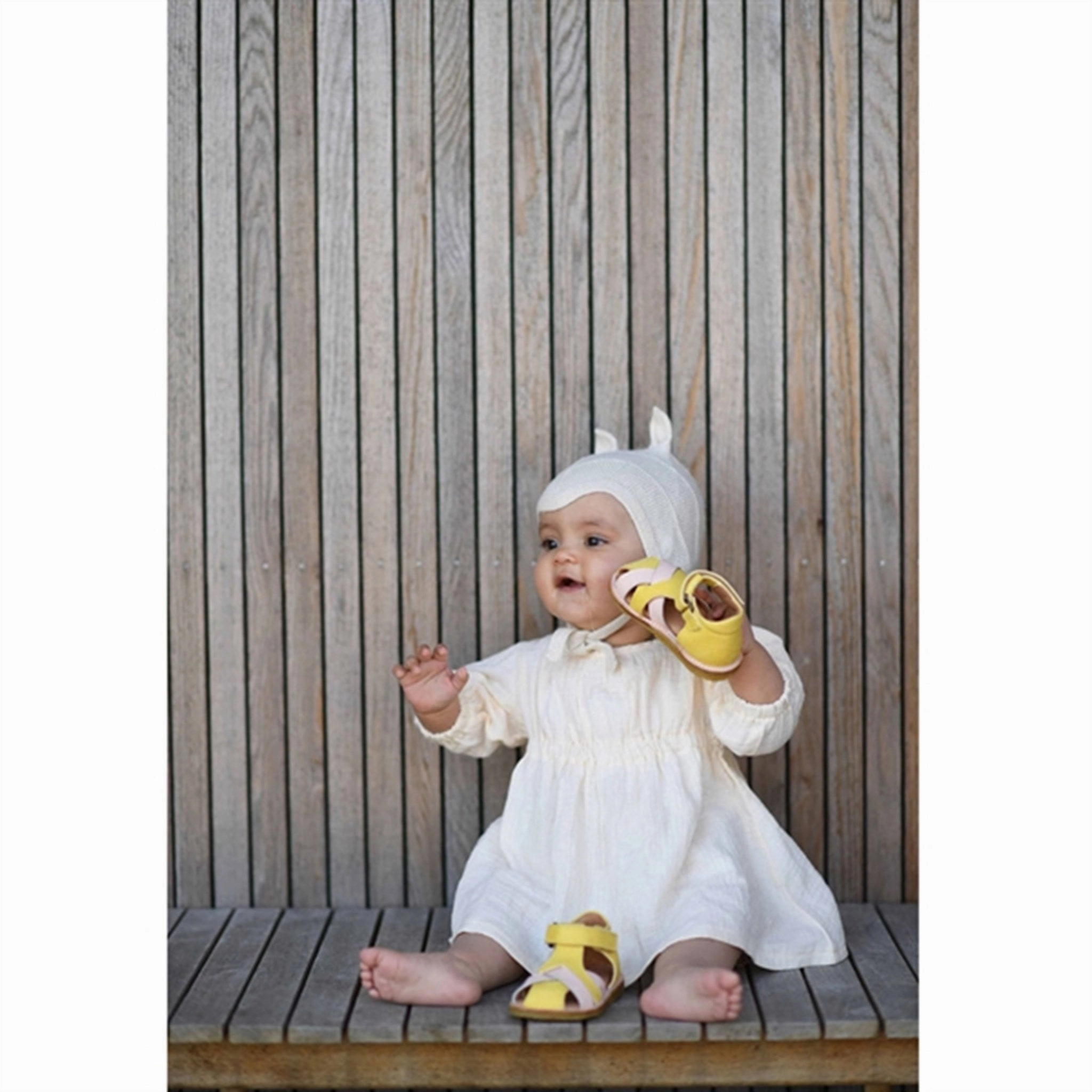 Light sandals Wander Wear Bisgaard Alva Sandal Lemon