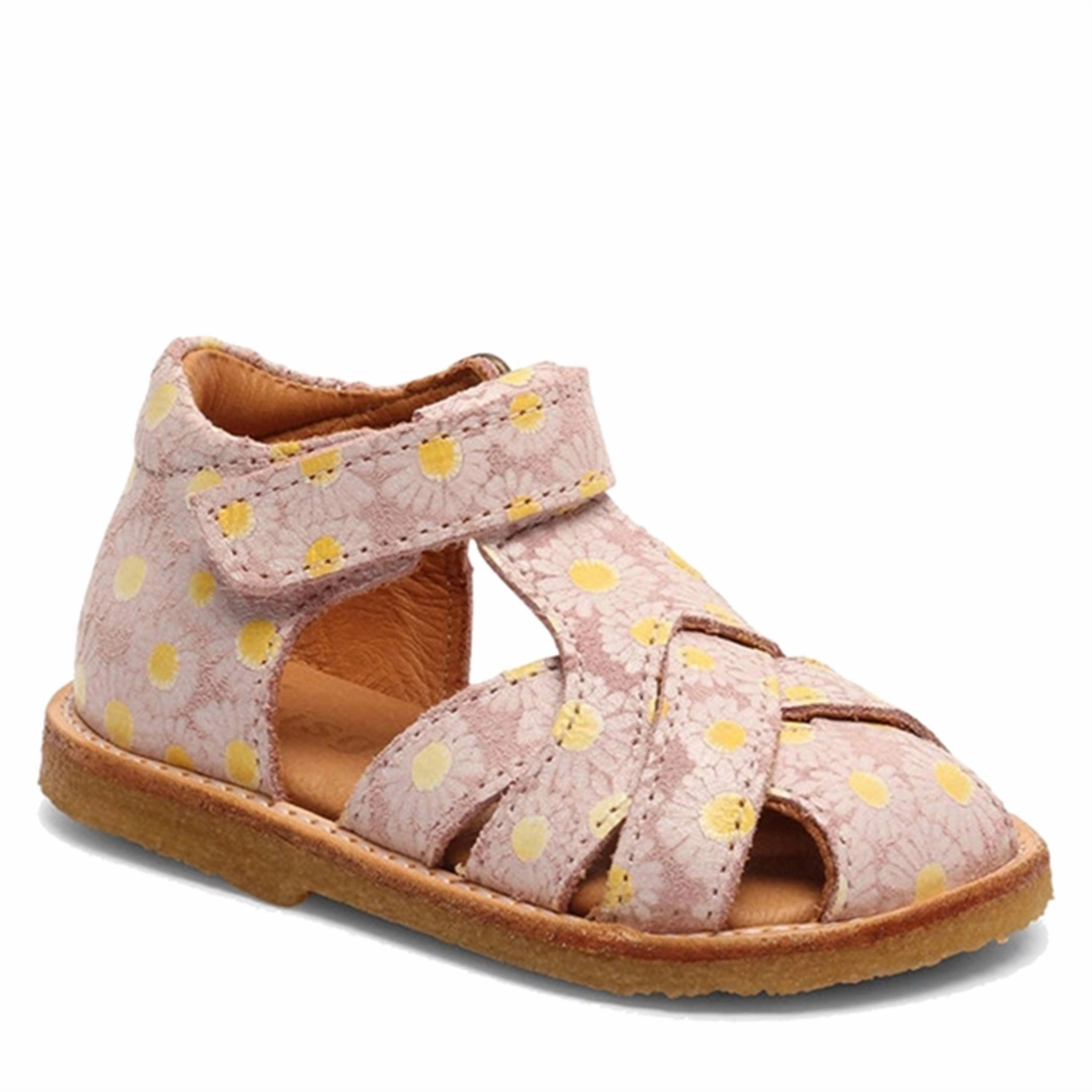 Bisgaard Alva Sandal Rose Flowers Easy Slip On Windy day