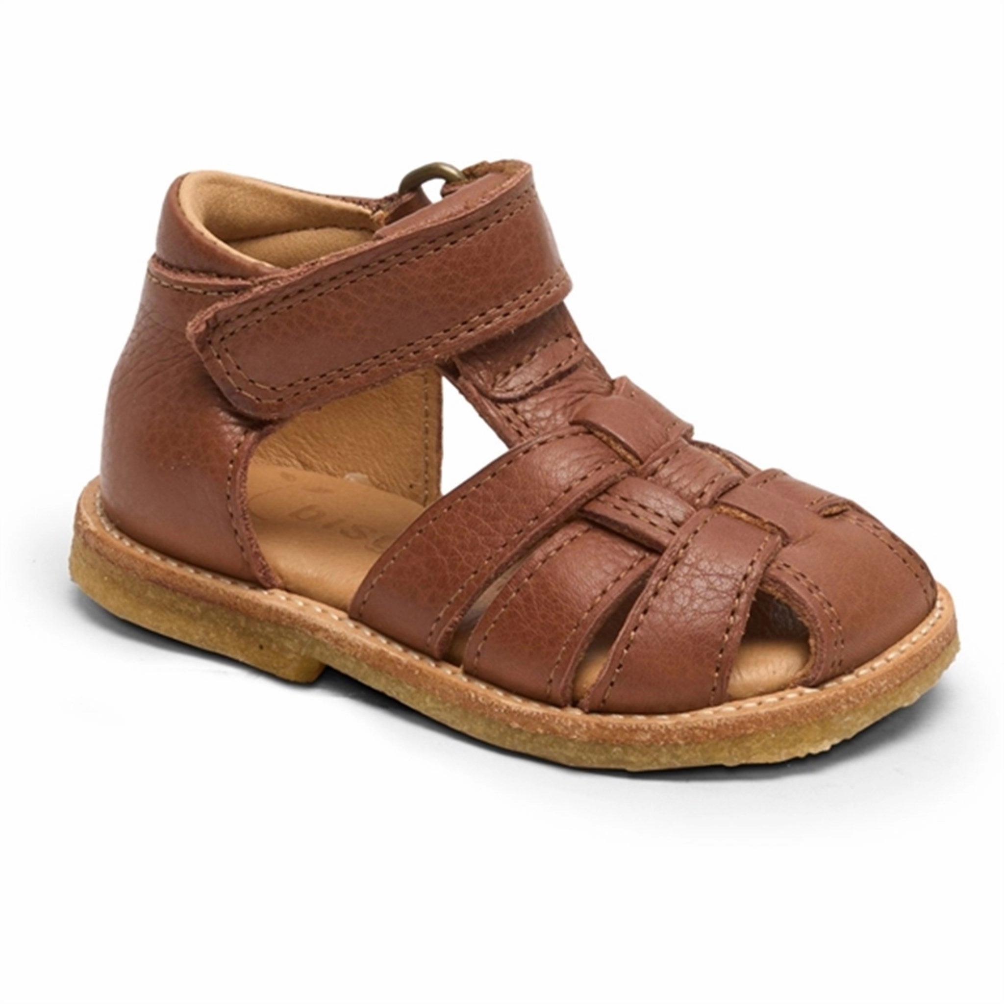 Bisgaard Ami Sandal Cognac Lightweight Construction Light Slip-on Shoes