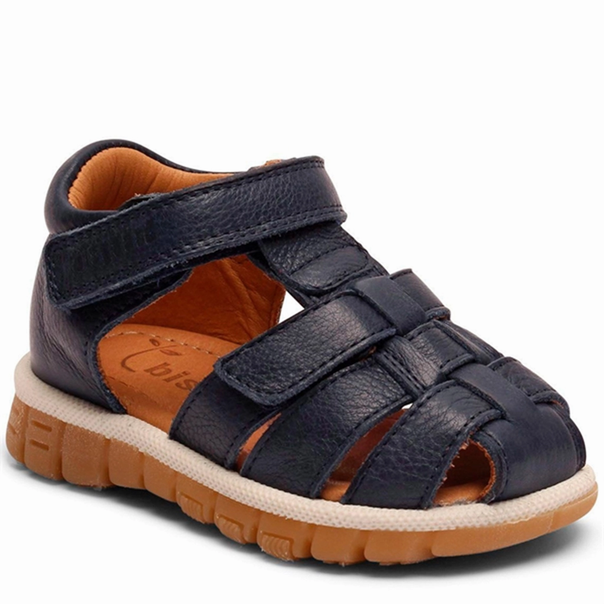 Bisgaard Angus Sandal Navy Snake Skin