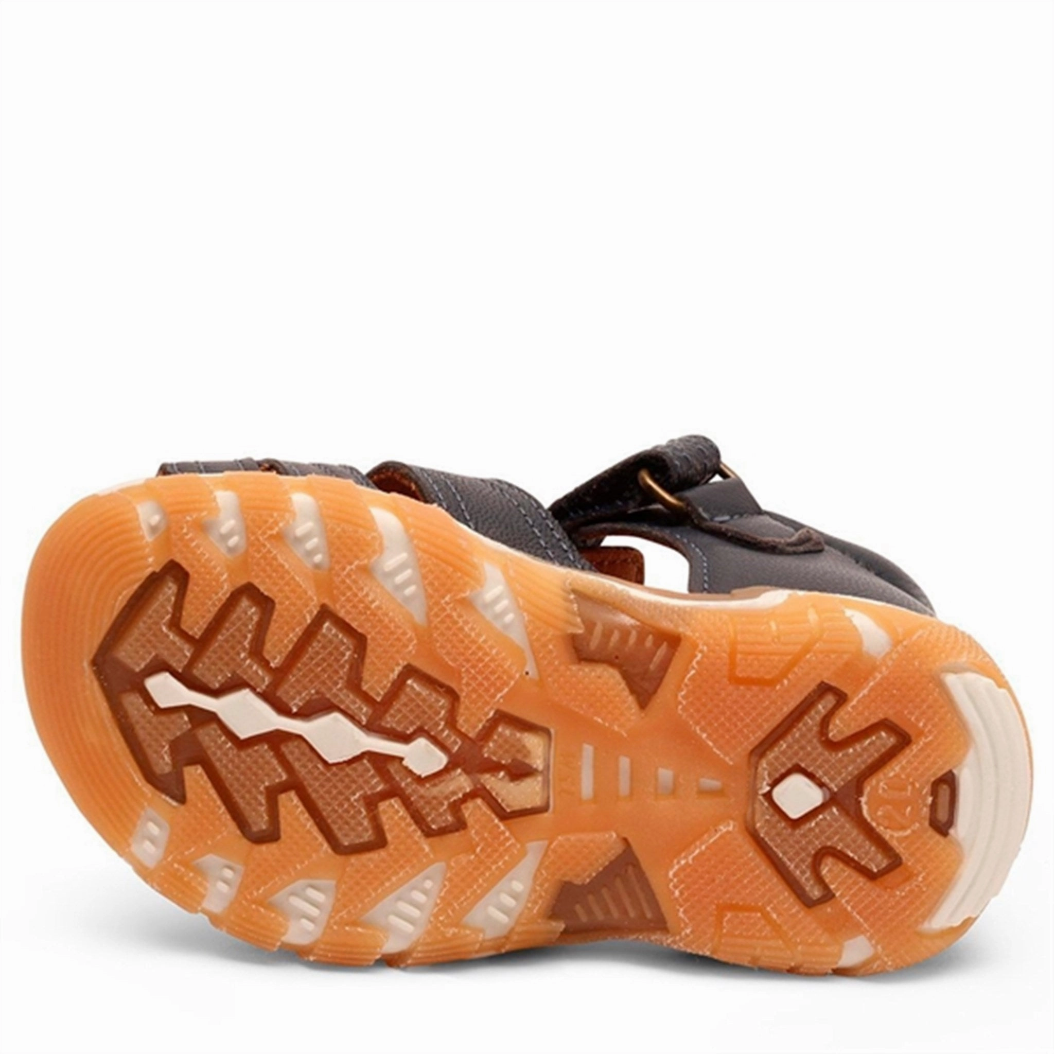 Bisgaard Anni Sandal Navy Compact Design Non Slip Outsole Grip