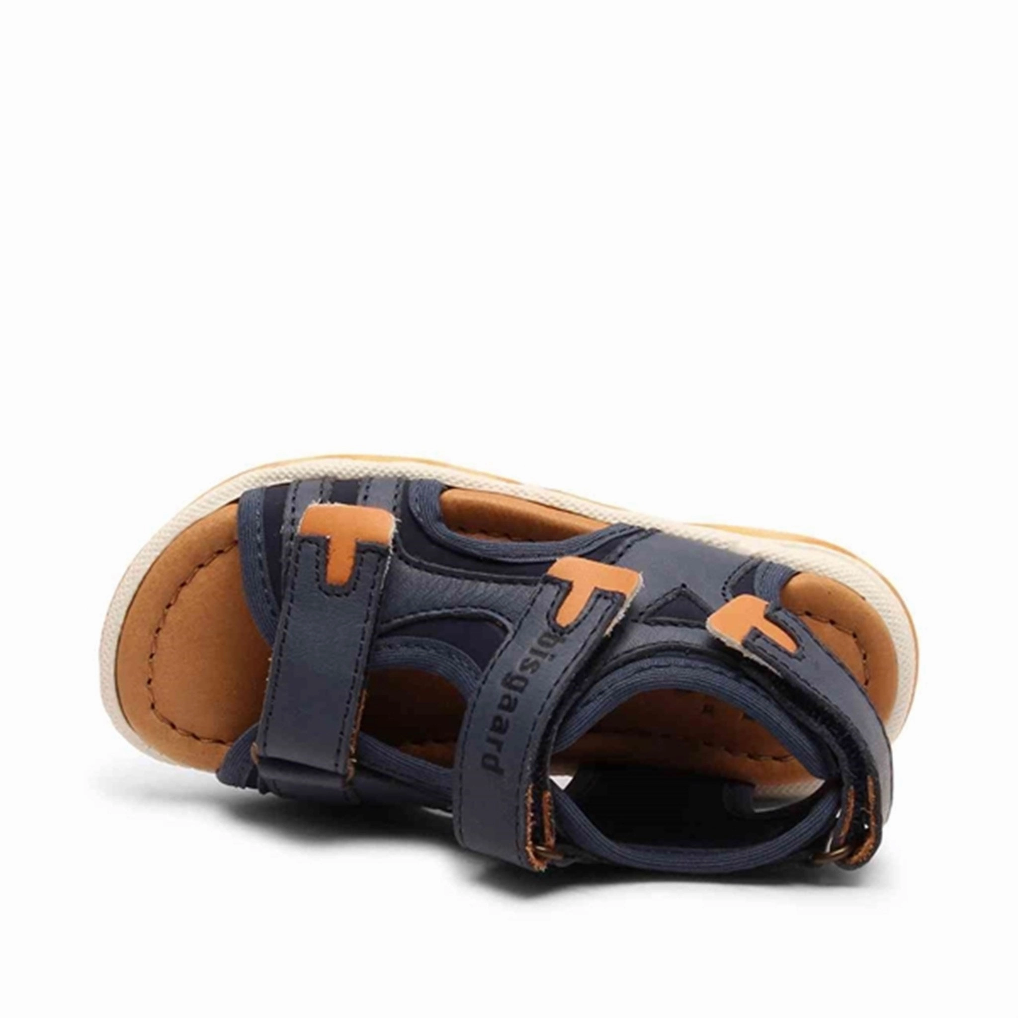 Bisgaard Arno Sandal Navy Non Binding Edge Design