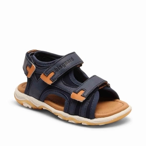 Bisgaard Arno Sandal Navy Comfort Walk