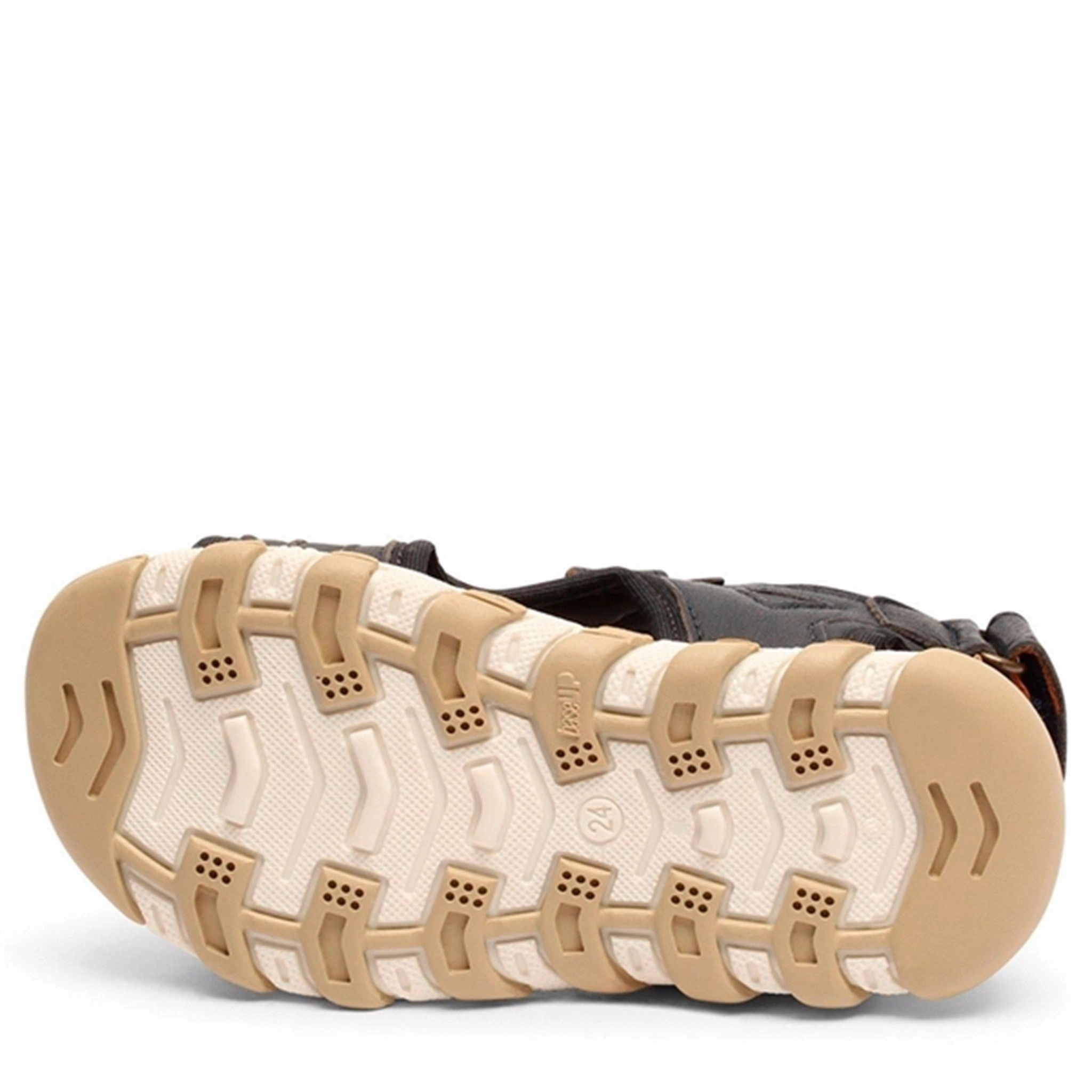 Bisgaard Arno Sandal Navy Lightweight Comfort Flat Design