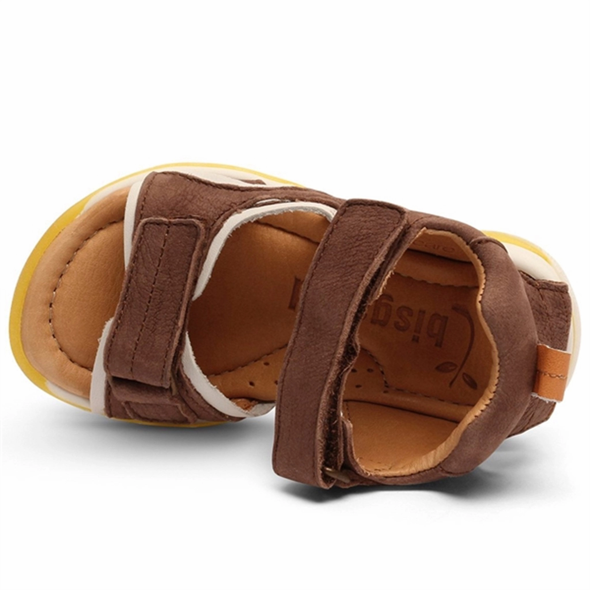 Leather Material Bisgaard Arthur Sandal Coffee