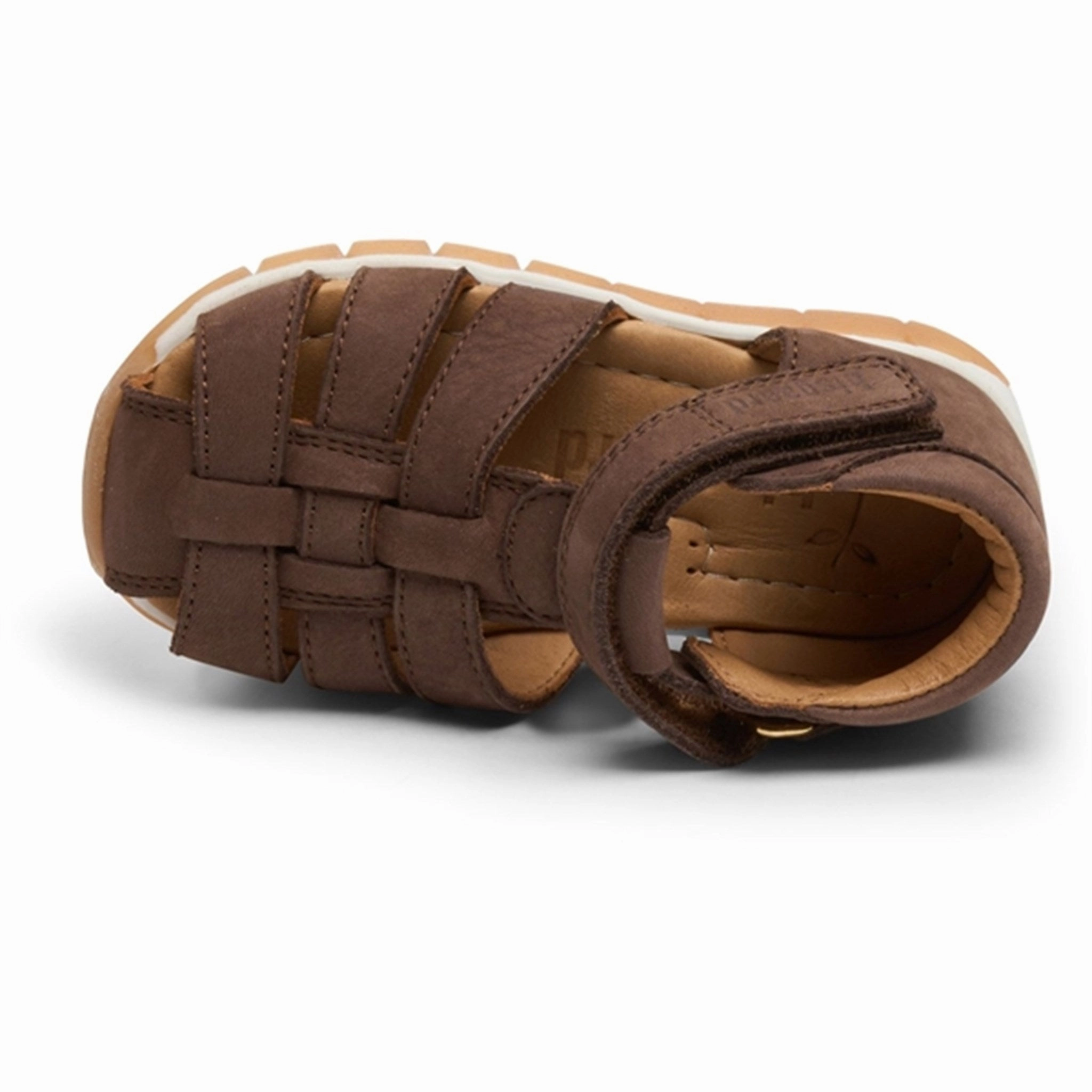 Reinforced Stitch Construction Bisgaard Billie Sandal Brown