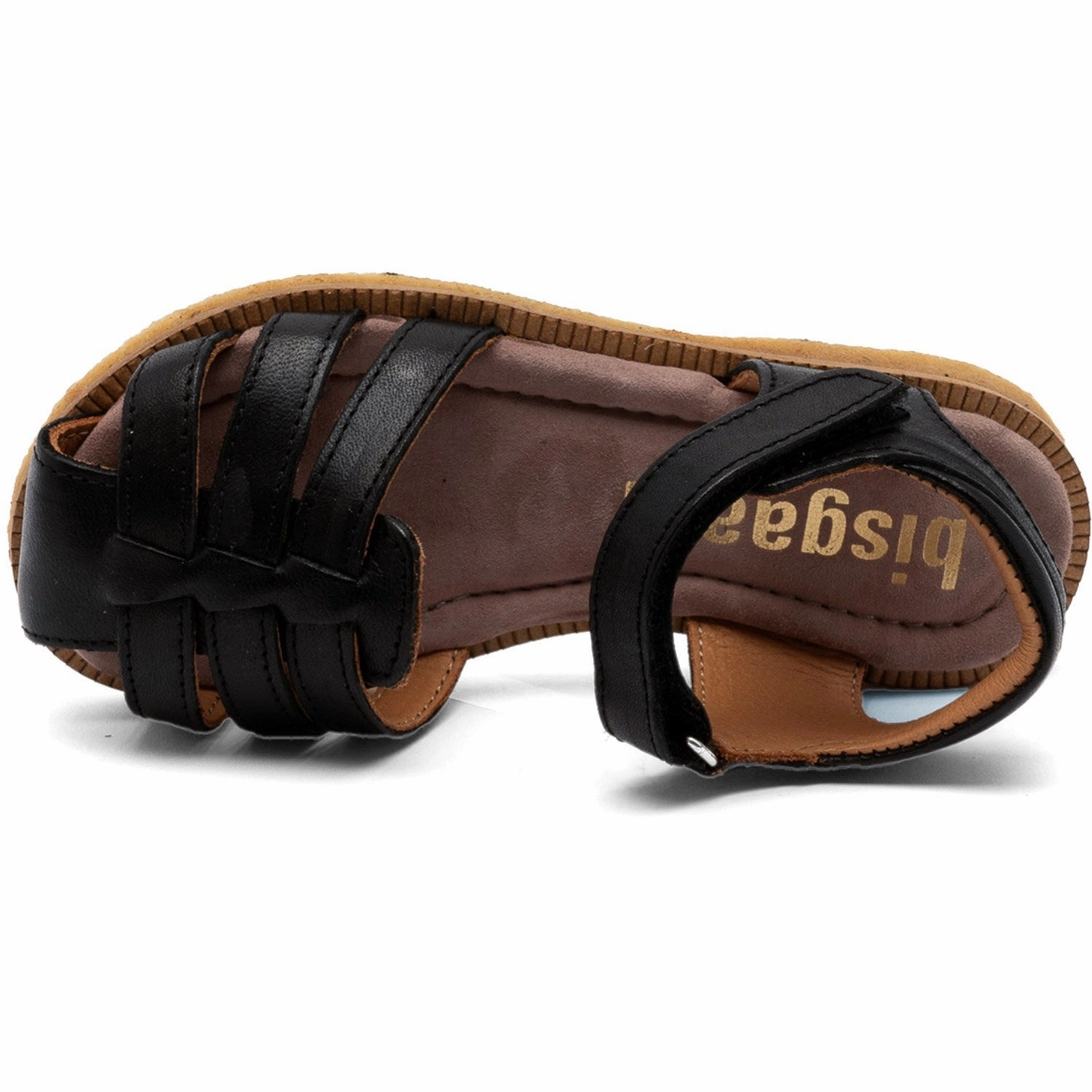 Layered Shock Pad Bisgaard Black Carrie Sandal