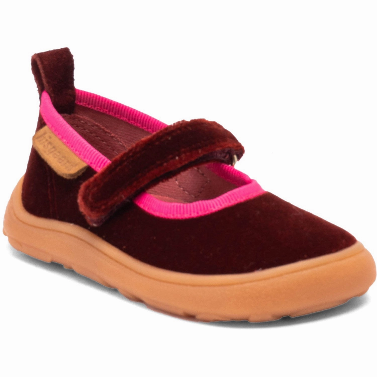 Relaxed Slip Bisgaard Bordeaux Barefoot Ballet Home Shoe