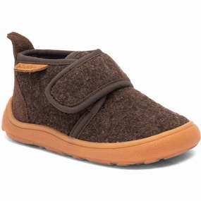 Bisgaard Brown Barefoot Basic Home Shoe Slip-On Relaxation Cozy Sandal Step