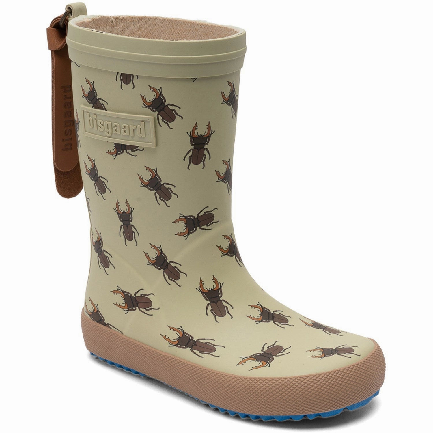nylon Functional And Fashionable Bisgaard Brown Beetles Fashion Rubber Boots