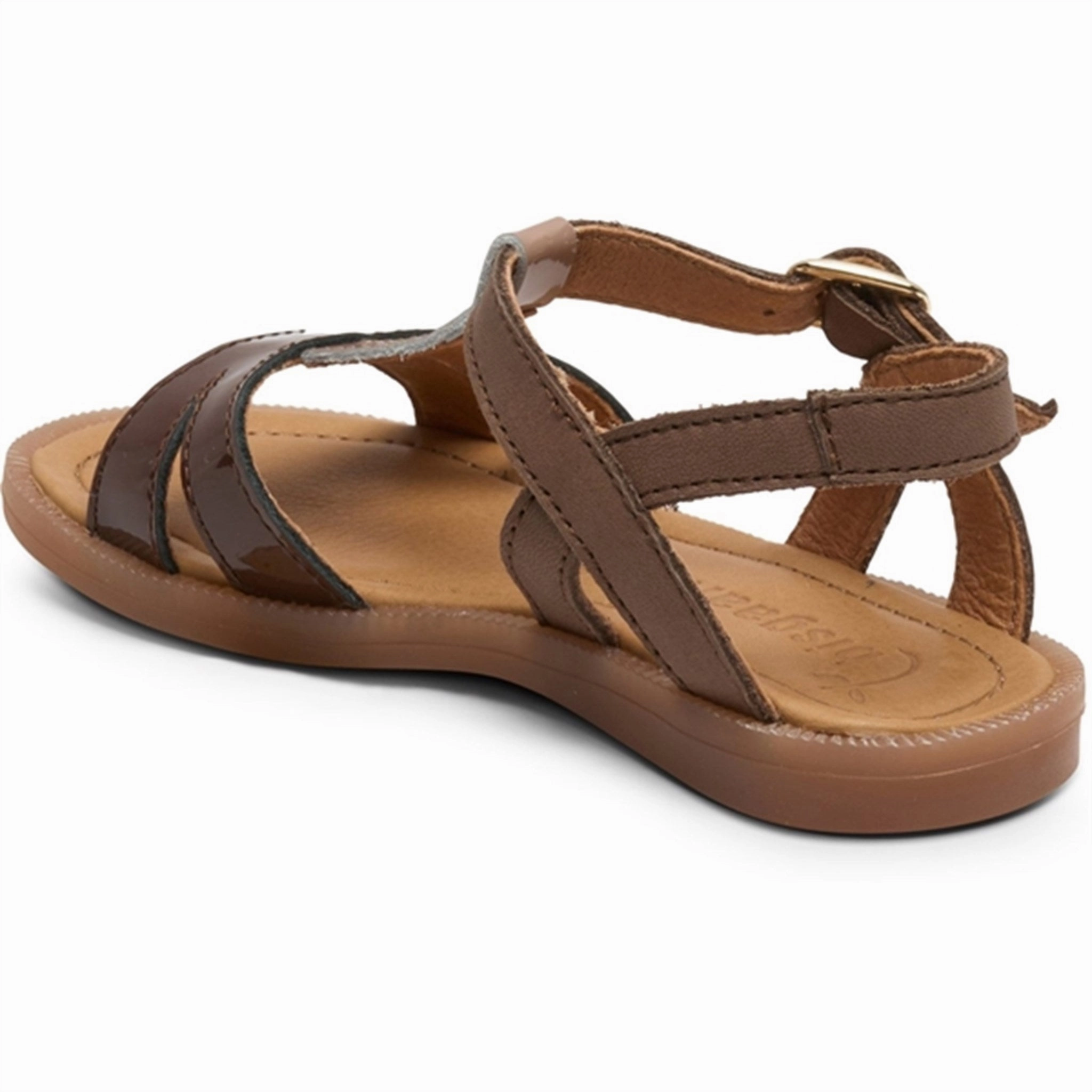 Bisgaard Camille Sandal Brown Comfortable Fit For Long Runs Indoor Comfort