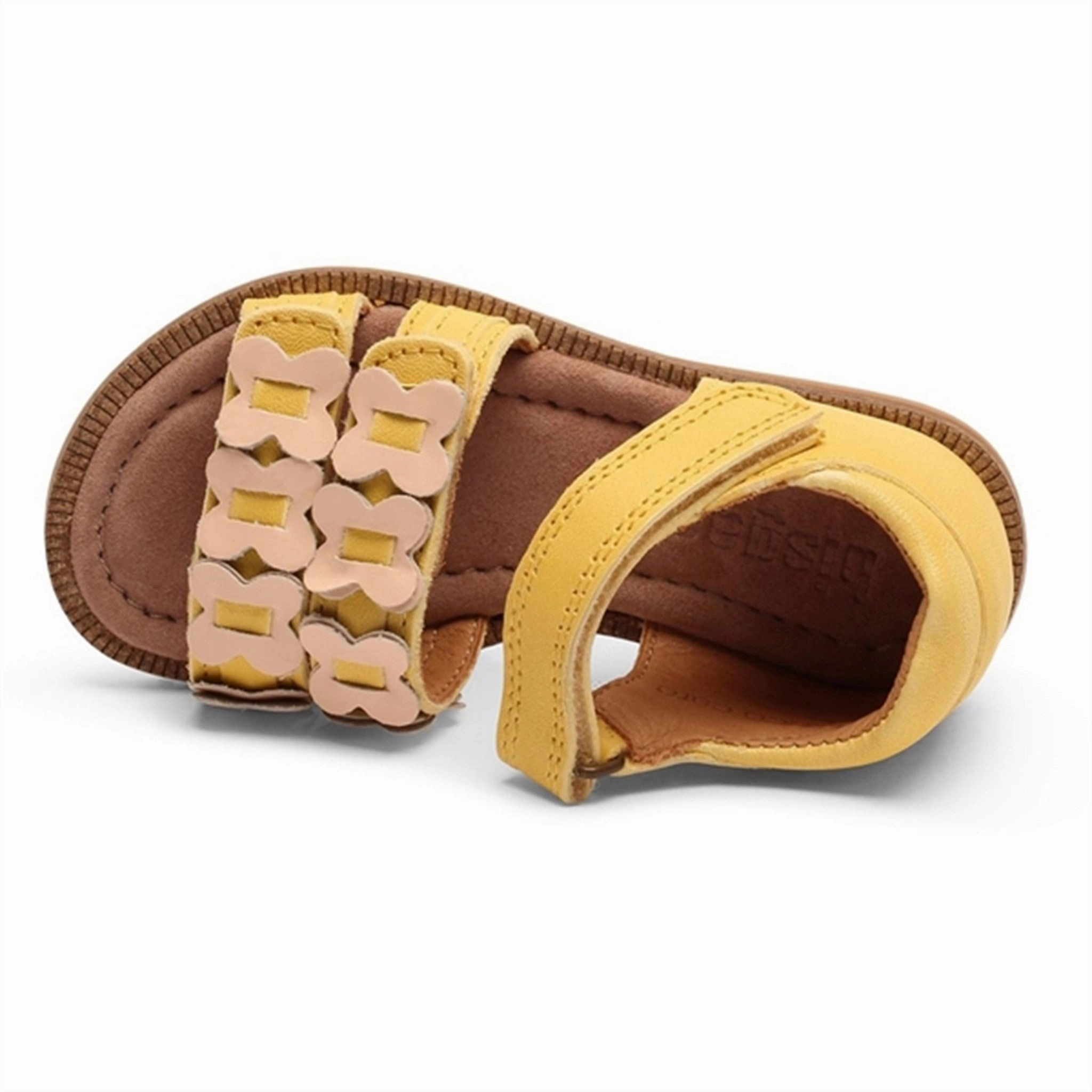 Bisgaard Cana C Sandal Lemon Resilient Stylish Slides