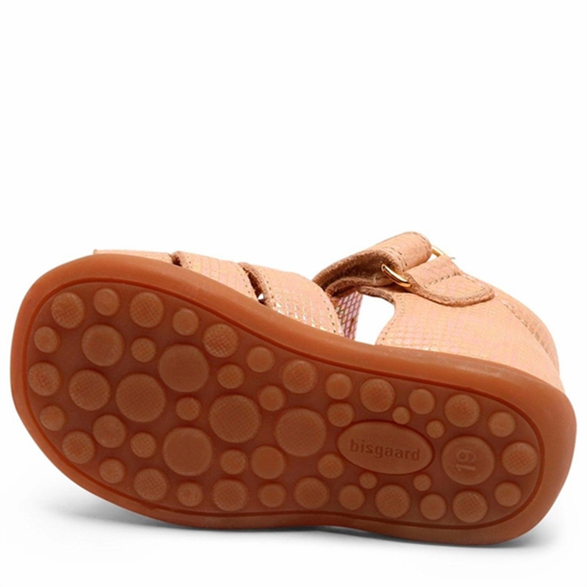 breathable materials Bacterial Growth Prevention Bisgaard Carly Sandal Creme