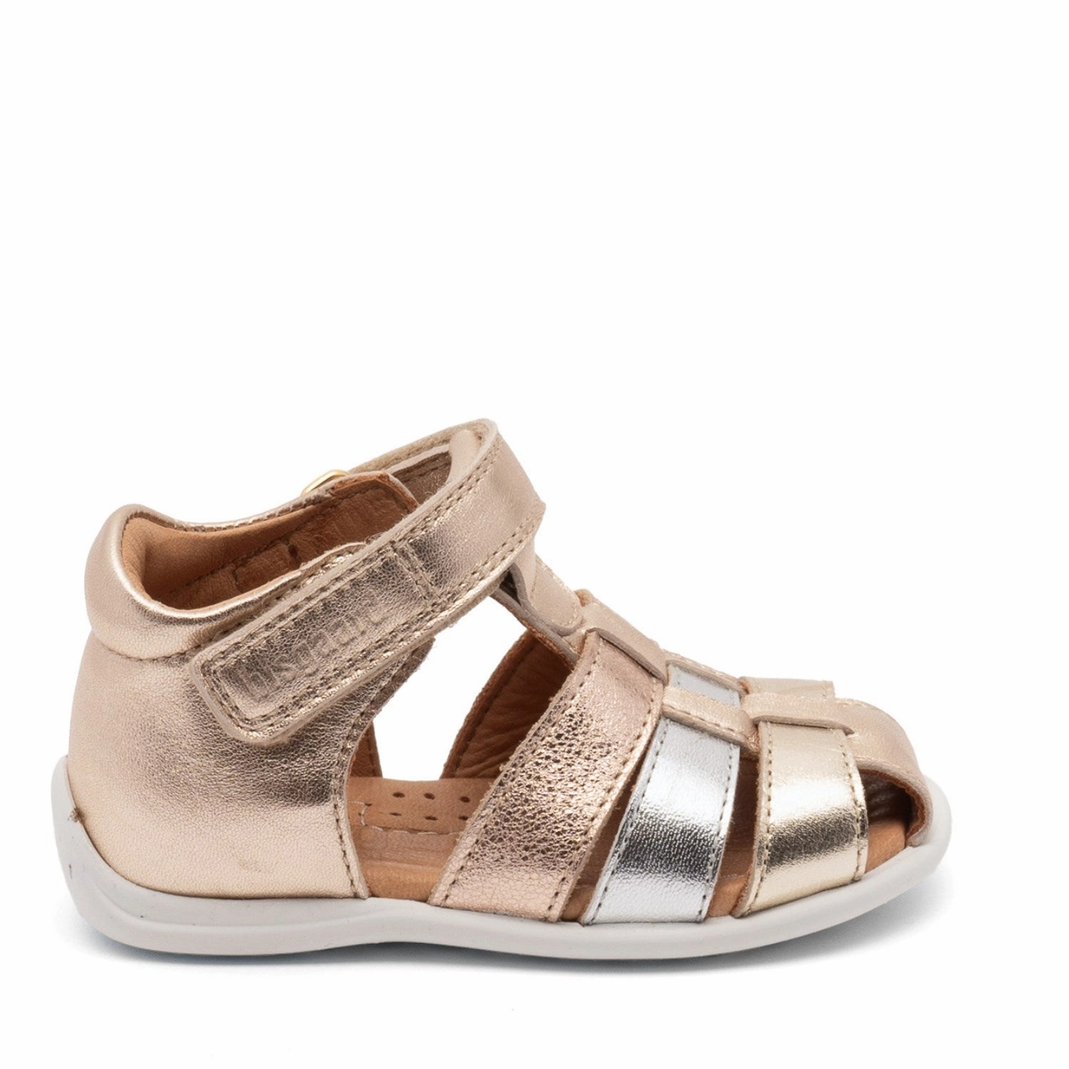 Beach Mode Classic Look Bisgaard Champagne Carly Sandal