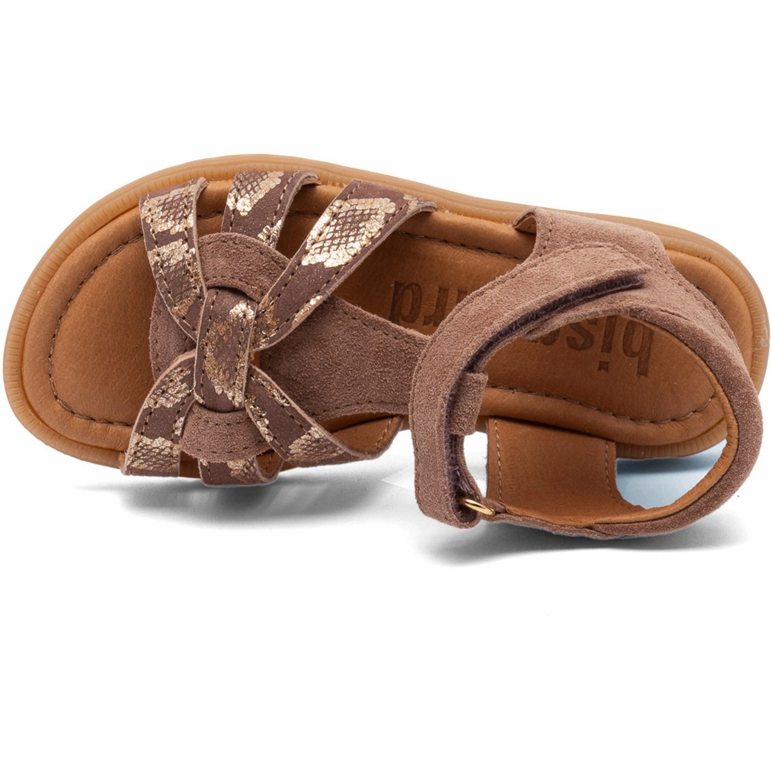 Comfortable Sandal Comfortable Feel Bisgaard Champagne Taupe Felicia Sandal