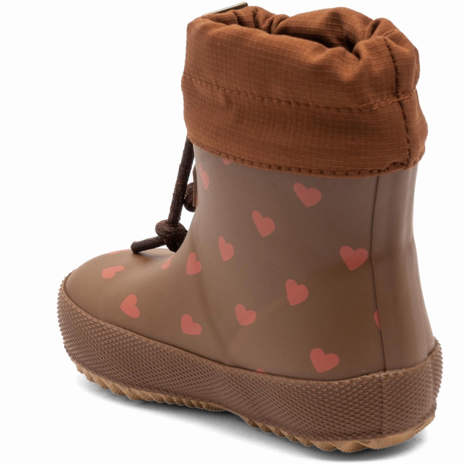 All-Purpose Use Bisgaard Chocolate Heartbeat Baby Thermo Rubber Rubber Boot