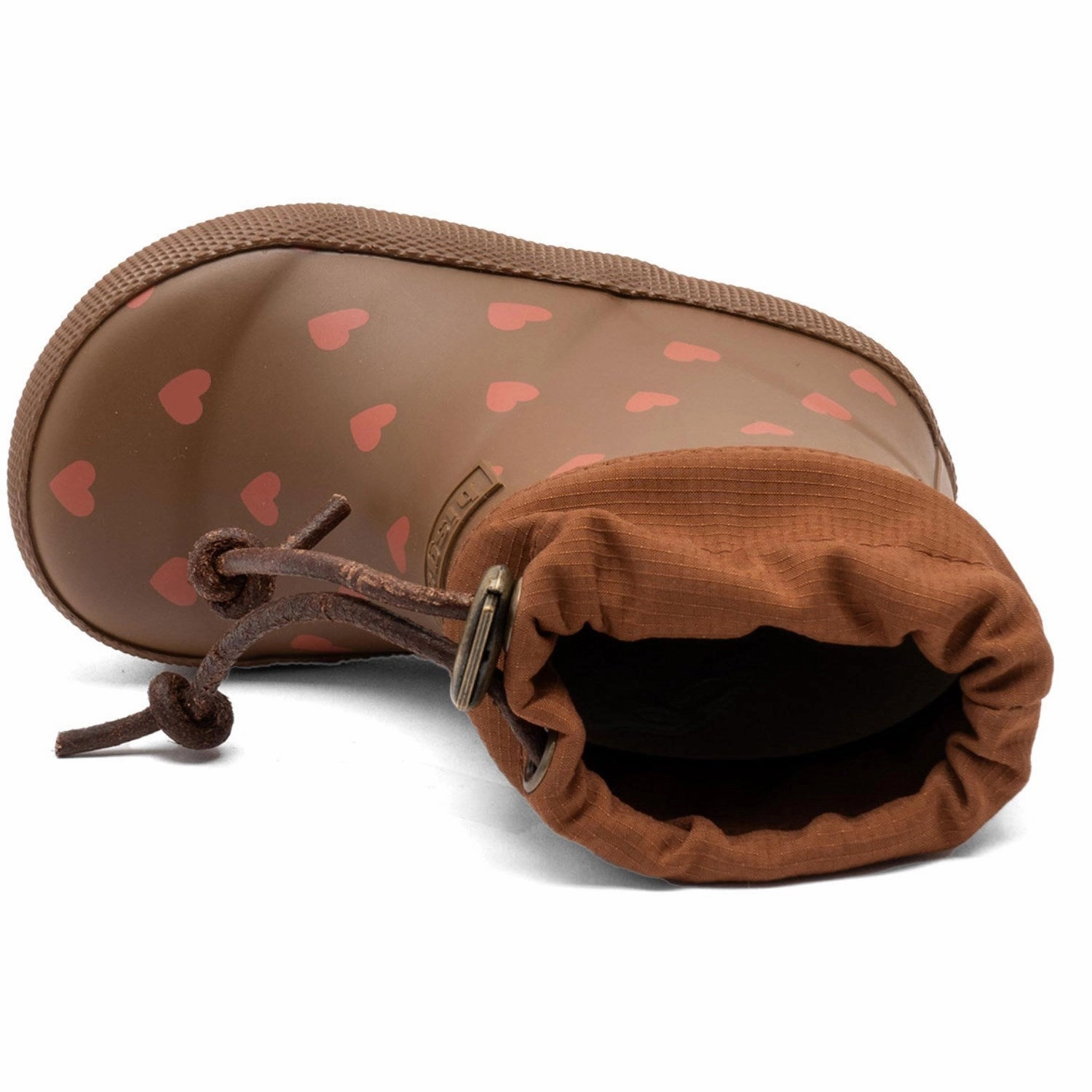 Bisgaard Chocolate Heartbeat Baby Thermo Rubber Rubber Boot Modern Cut Party time