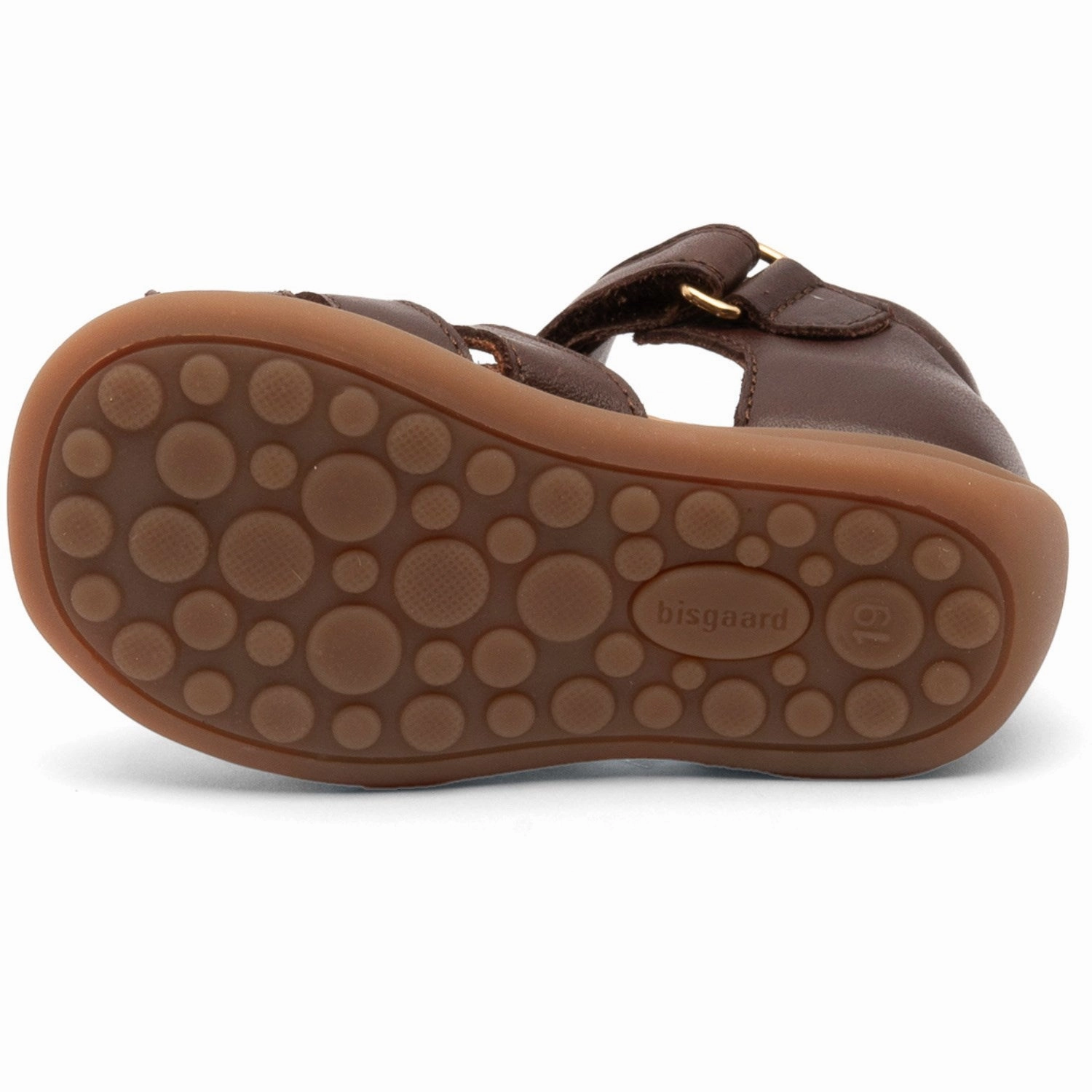 Non-Slip Comfort Anti Bacterial Footbed Bisgaard Coffee Carly Sandal