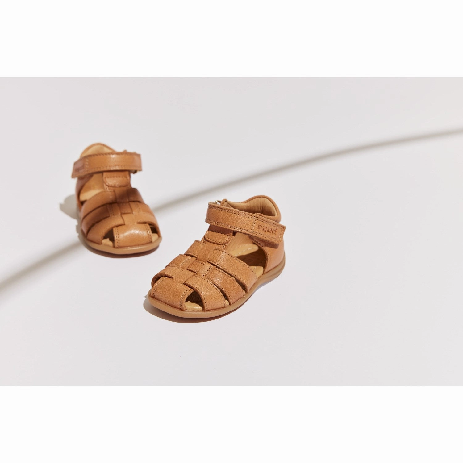 Classic Flip-flops Bisgaard Cognac Carly Sandal
