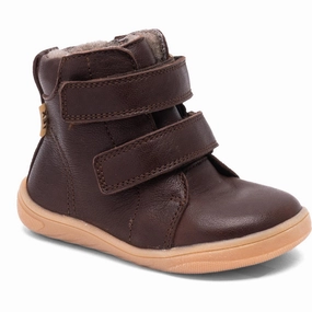 Bisgaard Dark Brown Barefoot Helmut Tex Durable Shell All Day Wear Zero Break In Comfort
