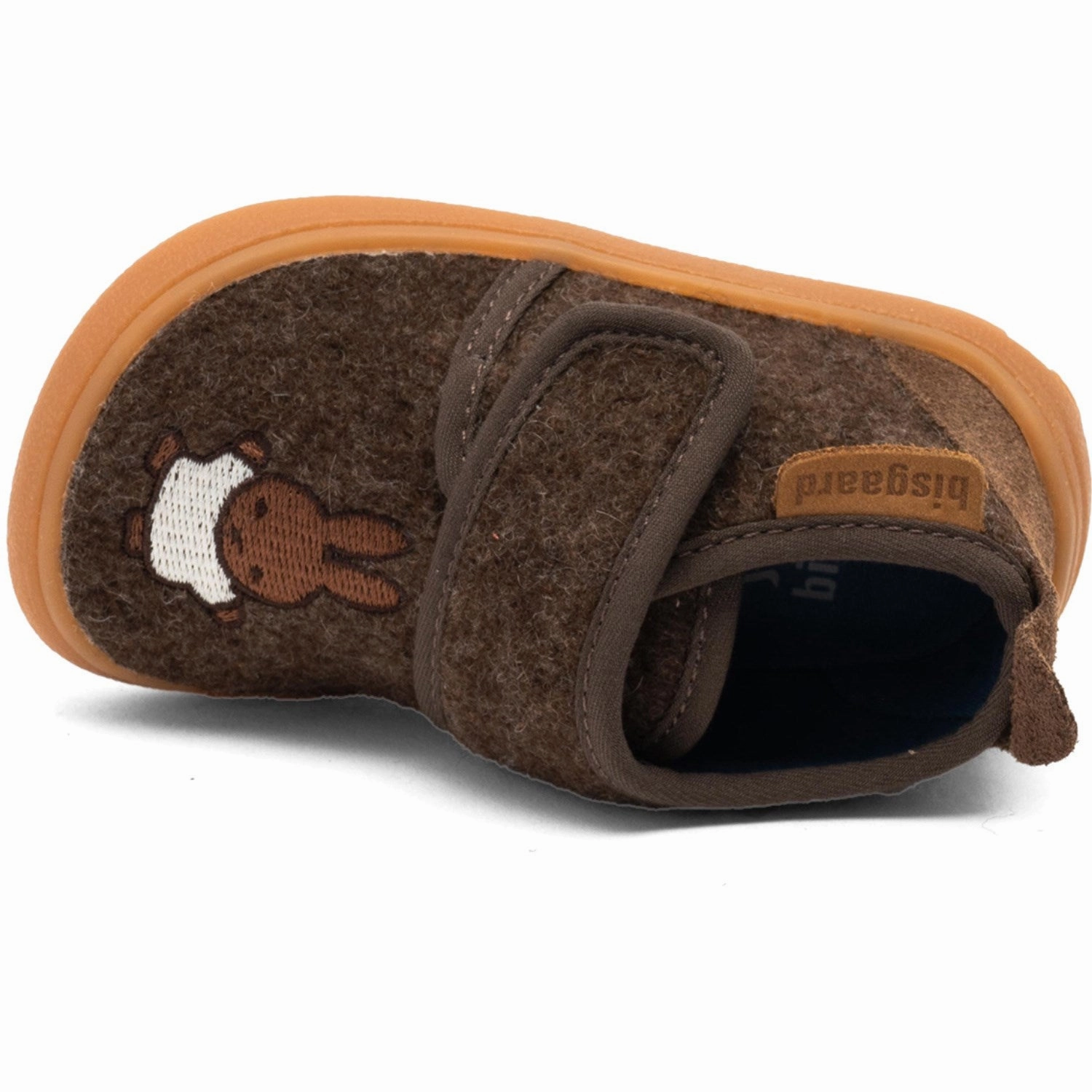 Bisgaard Dark Brown X Miffy Barefoot Basic MeshUpper Soft Material