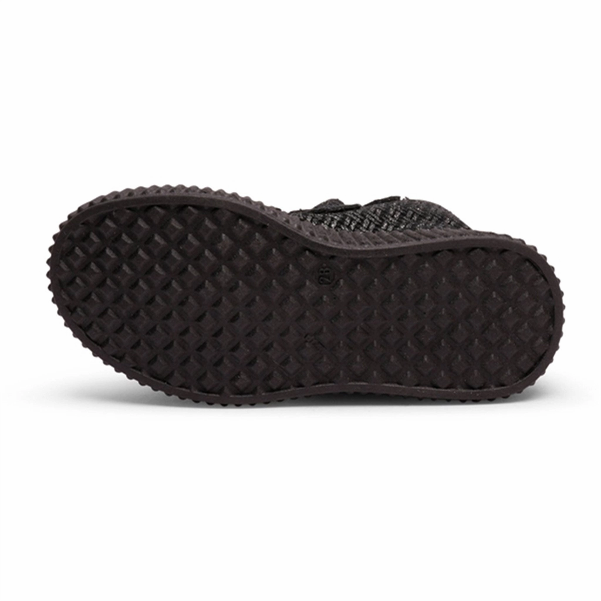 Bisgaard Debbie V Velcro Shoes Black Glitter Protective Footwear