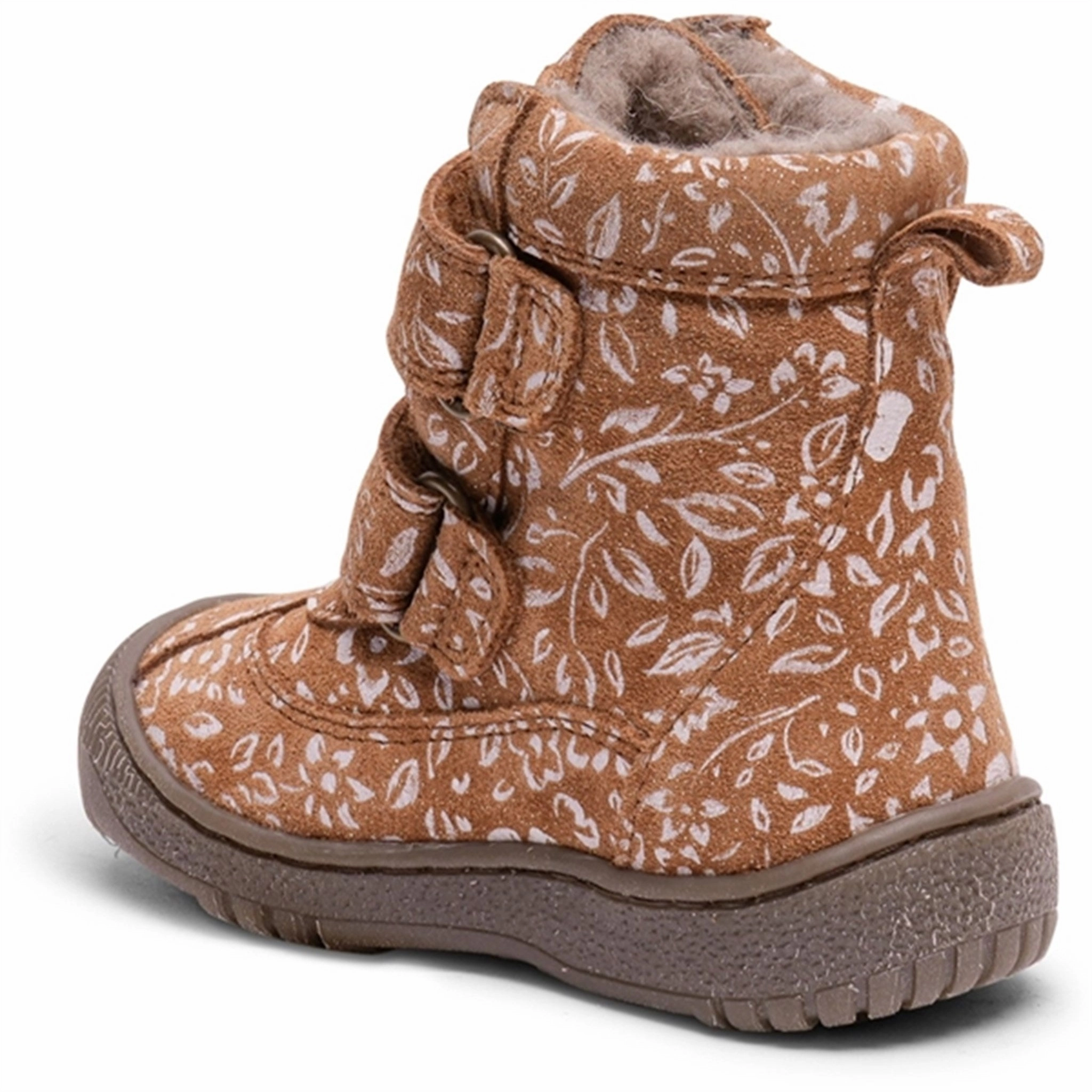 Easy to Wear Bisgaard Ellis Tex Boots Brandy Flowers