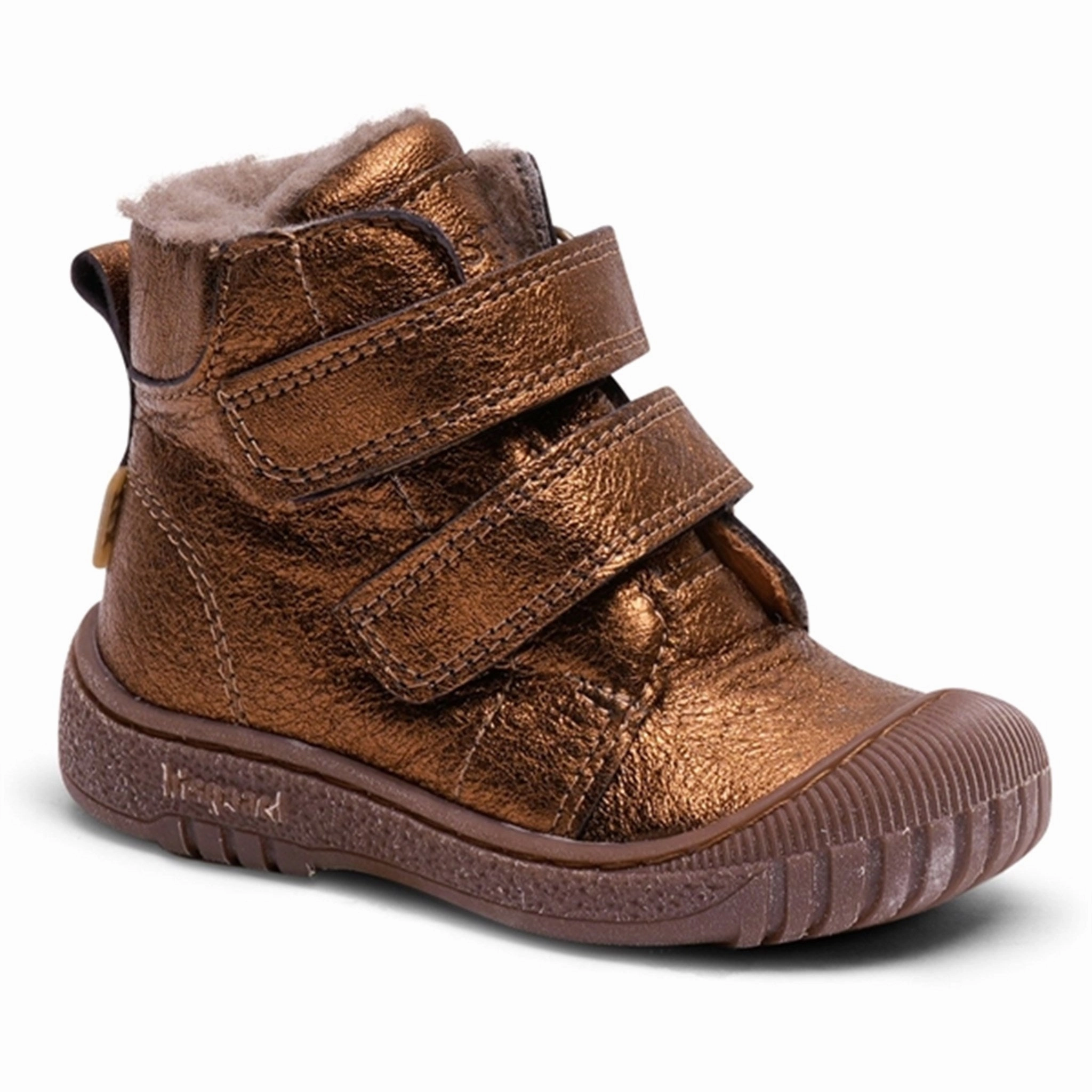 Bisgaard Evon Tex Shoes Bronze Metallic Protective Comfort Running Comfort