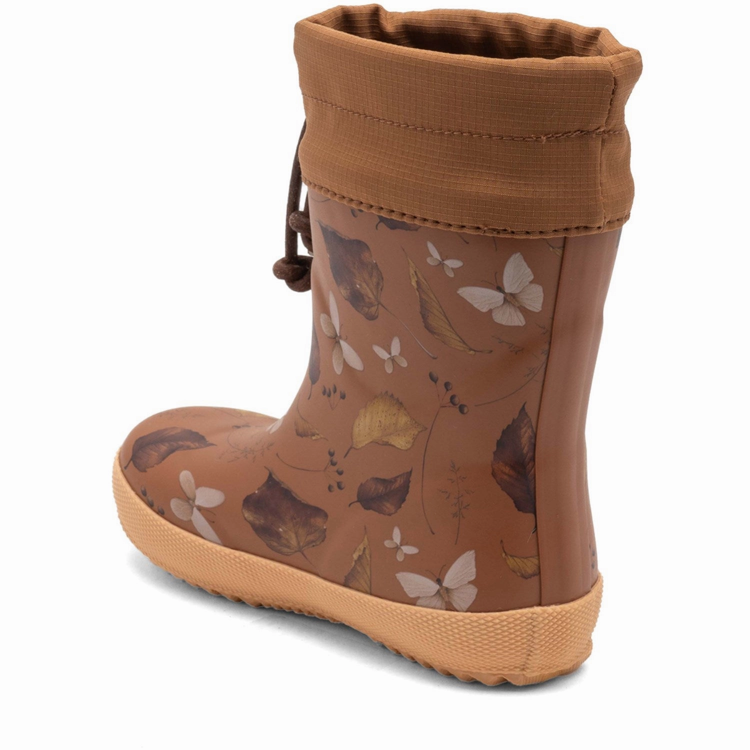Slip Resistant Outsole Soft Cushion Collar Bisgaard Fallen Leaf Brown Thermo Rubber Boot