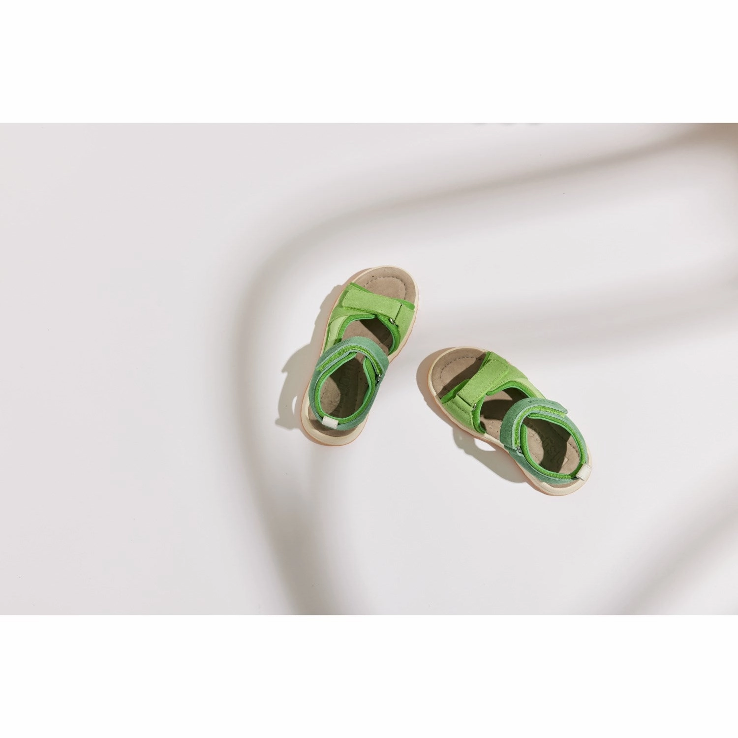 Pressure Relief Footbed Light Footwear Bisgaard Forest Green Coco Sandal