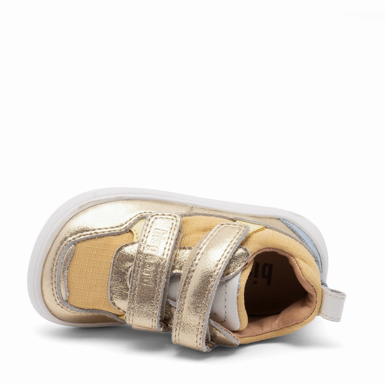 Bisgaard Gold Barefoot Elroy First Step Shoe Non Slip Lounge Ready