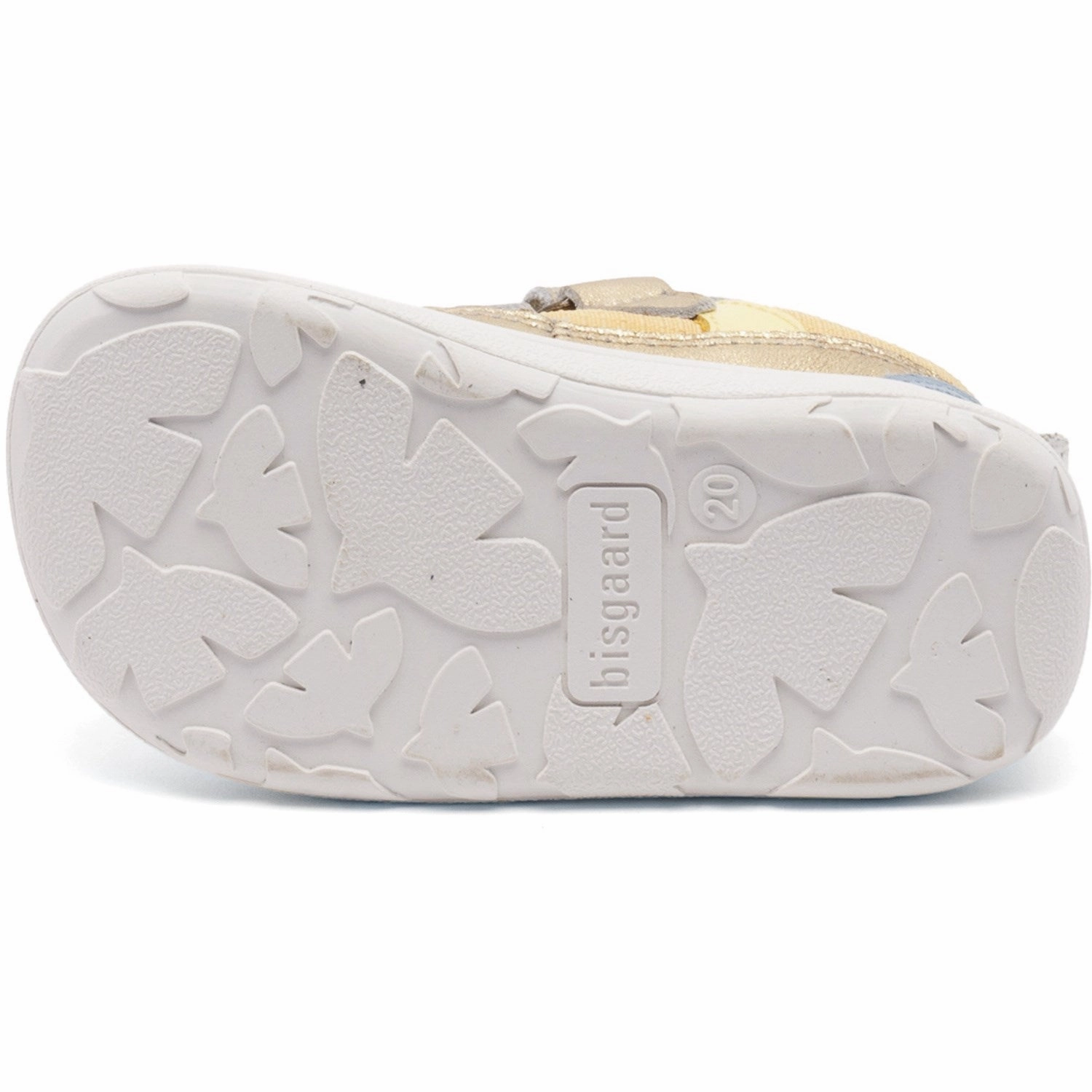 Bisgaard Gold Barefoot Elroy First Step Shoe Slow Jog