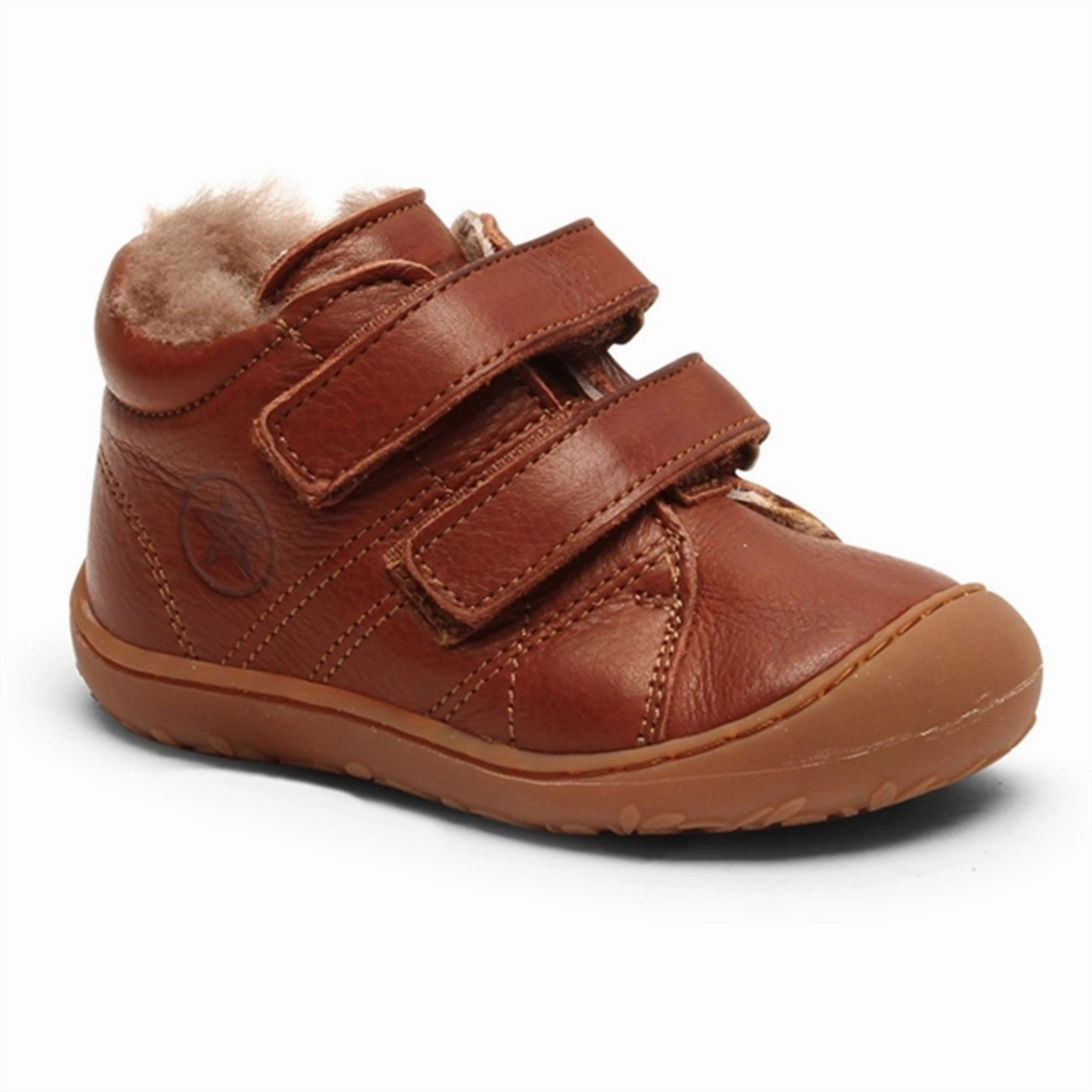 Bisgaard Hale V Lamb Starter Shoes Brandy Cushion Touch Leisure Day